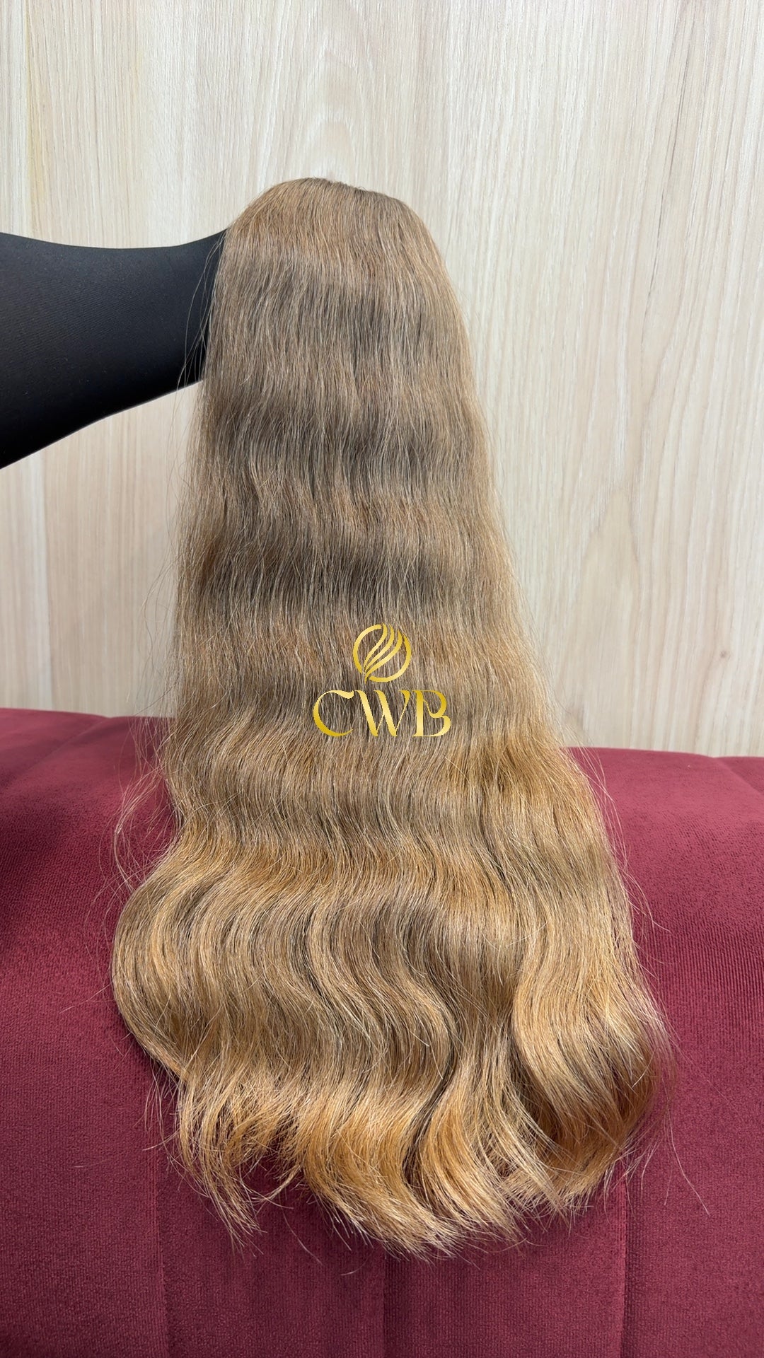 Cabelo Loiro Natural Claro 59cm 128g Brasileiro do Sul