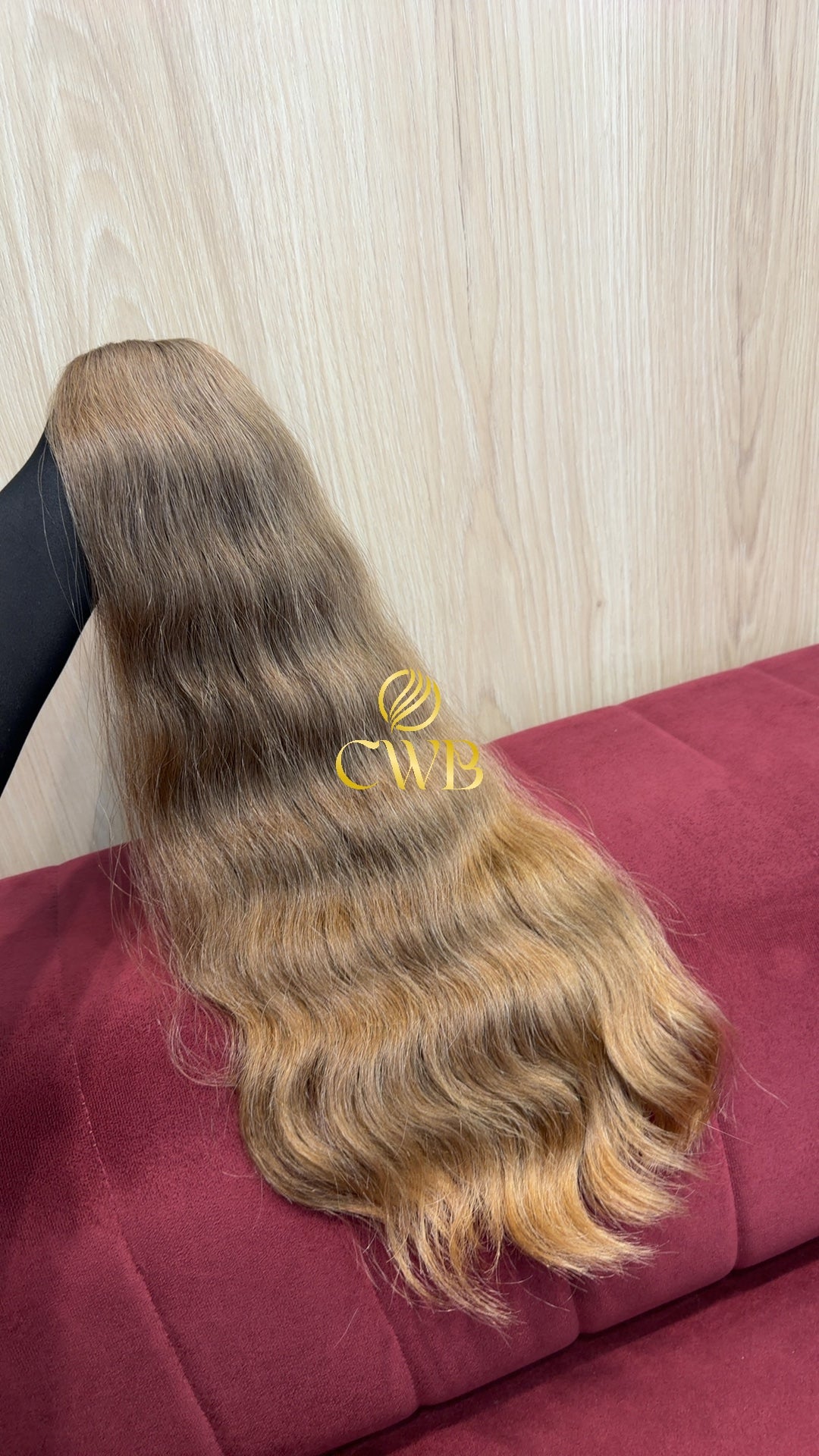 Cabelo Loiro Natural Claro 59cm 128g Brasileiro do Sul