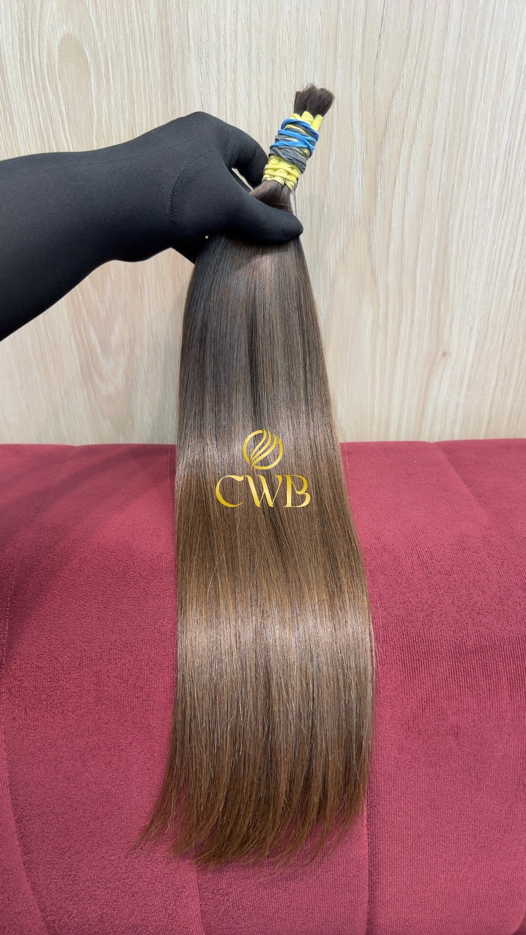 Cabelo Loiro Natural Médio 50cm 74g Brasileiro do Sul