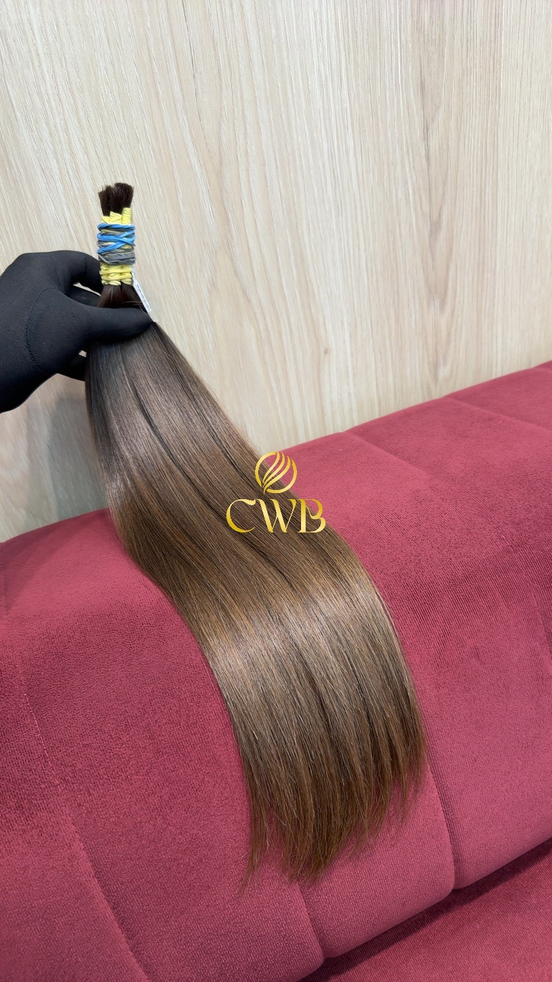 Cabelo Loiro Natural Médio 50cm 74g Brasileiro do Sul