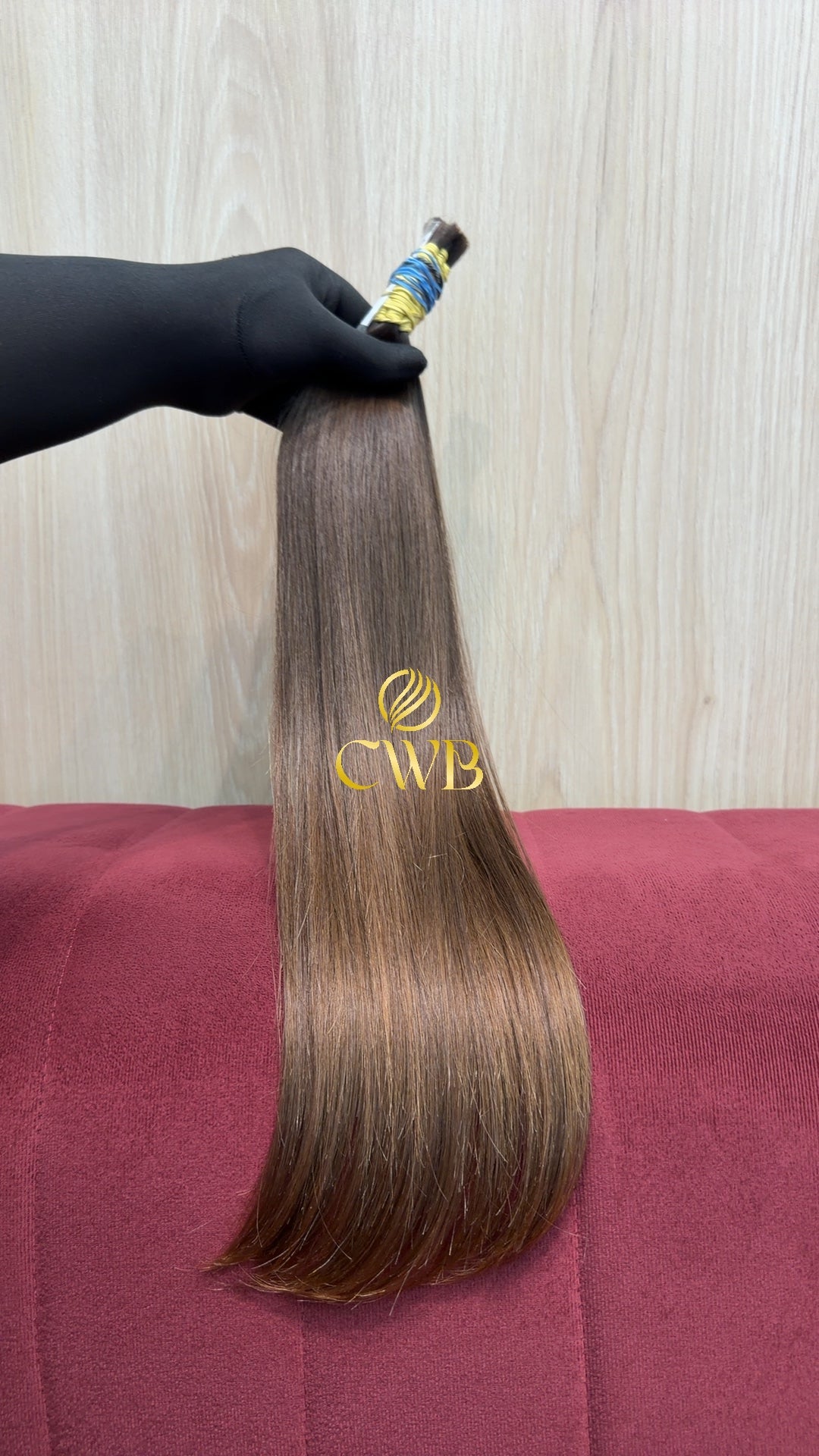 Cabelo Loiro Natural Médio 54cm 68g Brasileiro do Sul