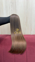 Cabelo Loiro Natural Médio 54cm 68g Brasileiro do Sul