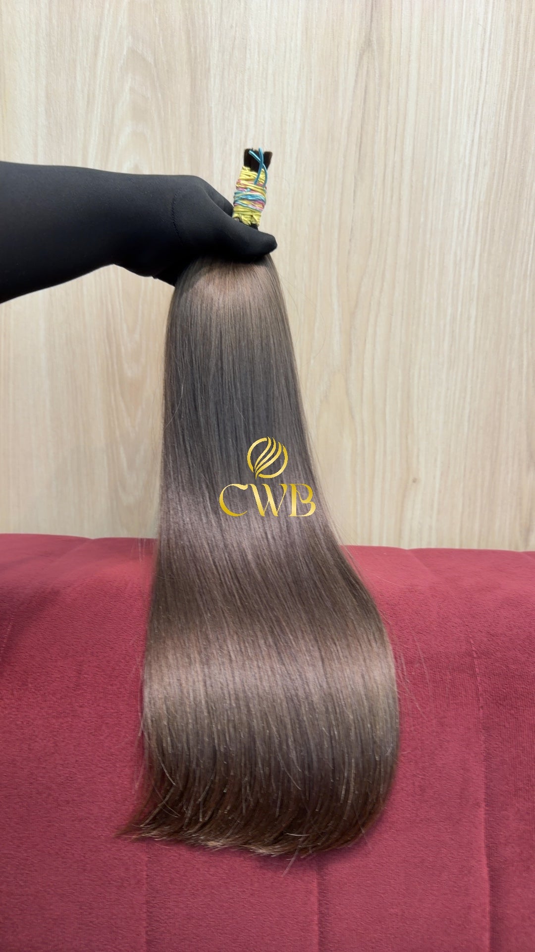Cabelo Loiro Natural Escuro 55cm 91g Brasileiro do Sul