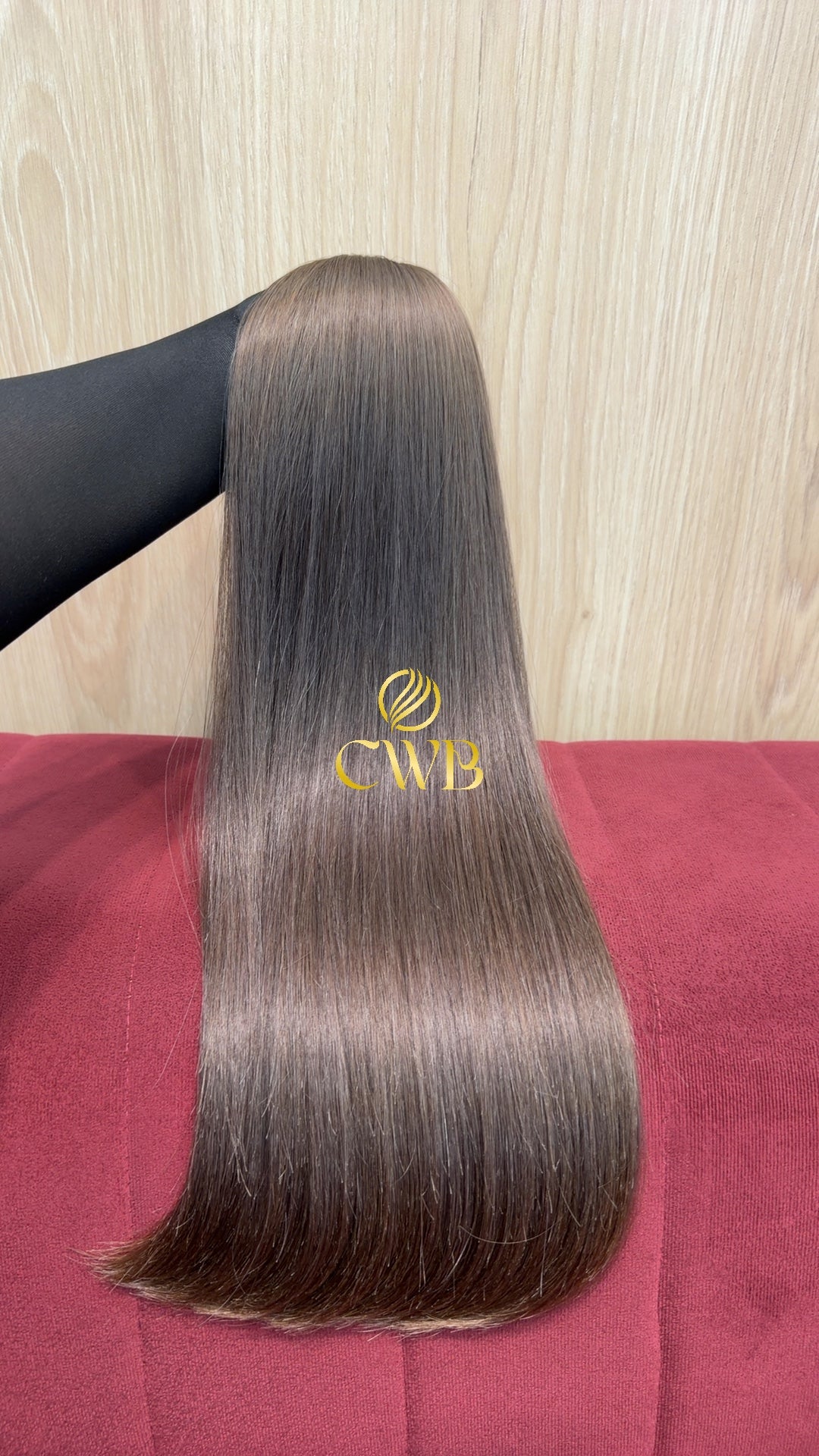 Cabelo Loiro Natural Escuro 55cm 91g Brasileiro do Sul
