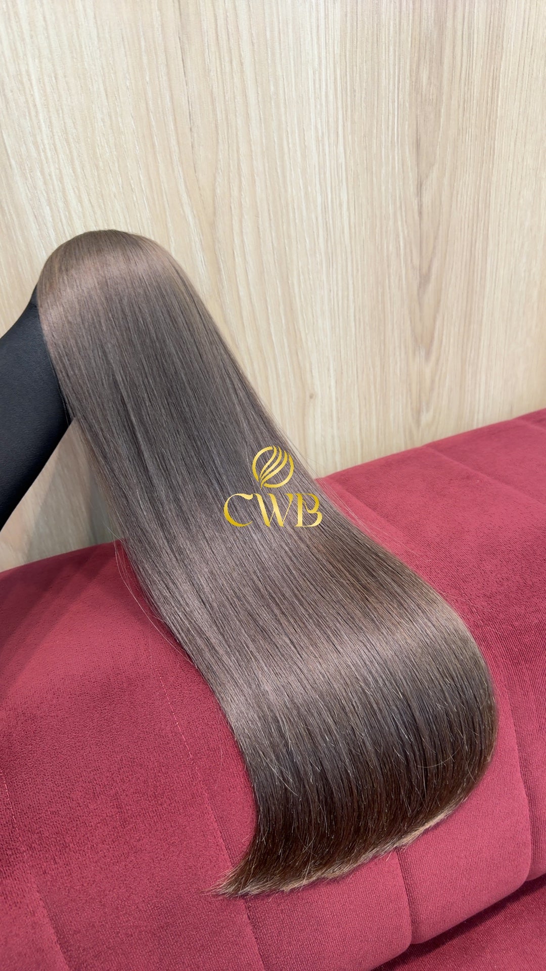 Cabelo Loiro Natural Escuro 55cm 91g Brasileiro do Sul
