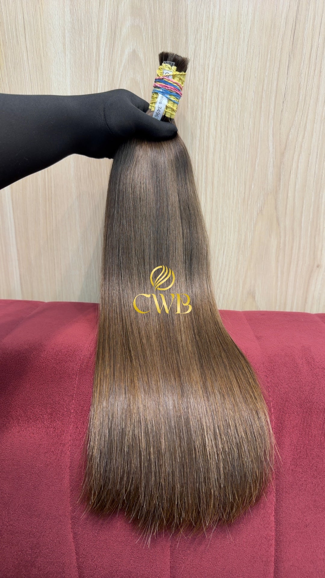Cabelo Loiro Natural Médio 55cm 193g Brasileiro do Sul
