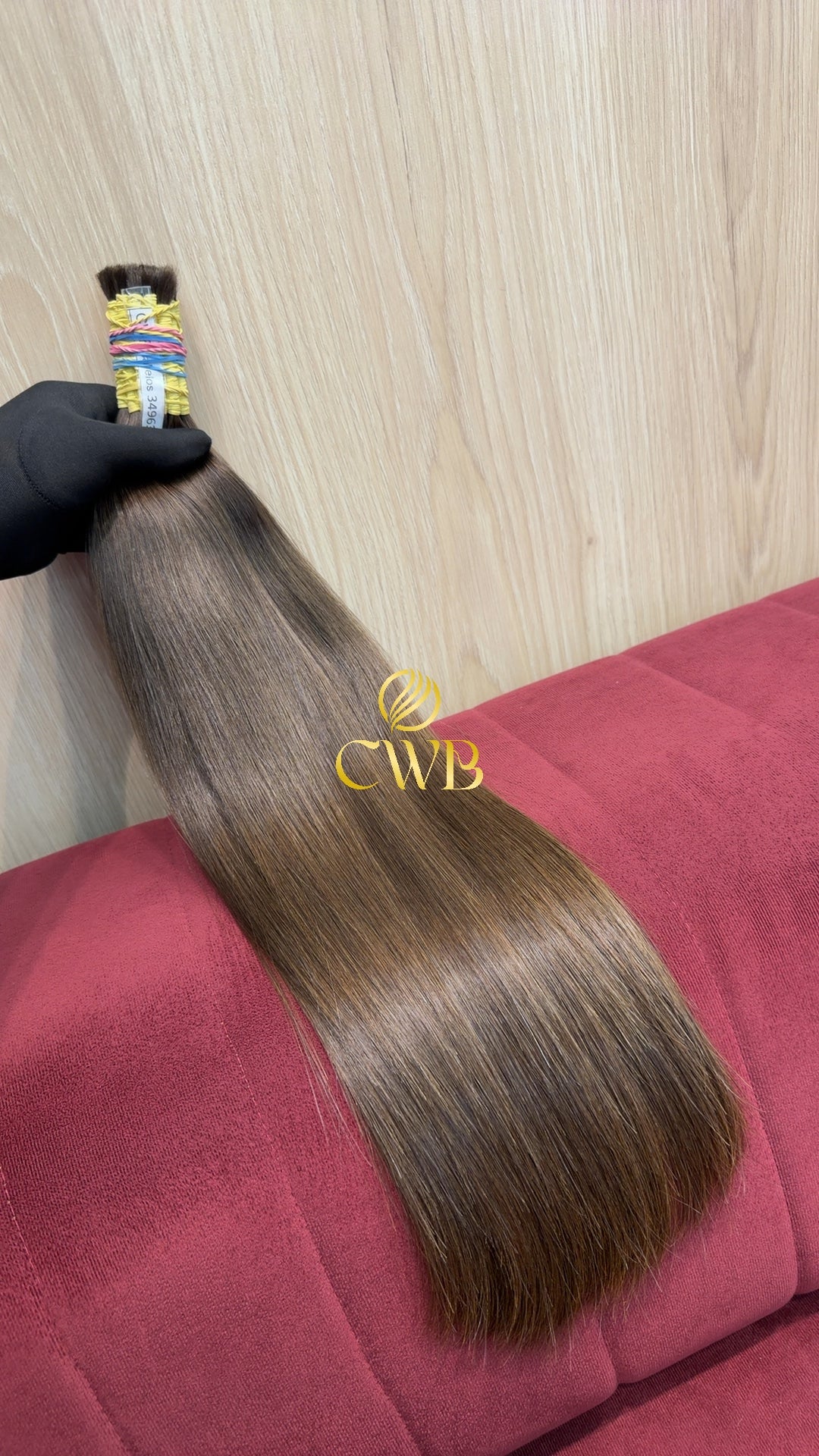 Cabelo Loiro Natural Médio 55cm 193g Brasileiro do Sul