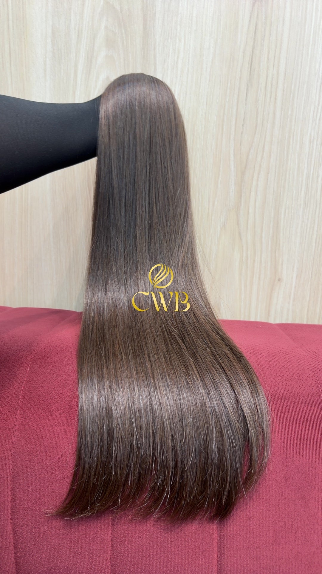 Cabelo Loiro Natural Escuro 65cm 185g Brasileiro do Sul