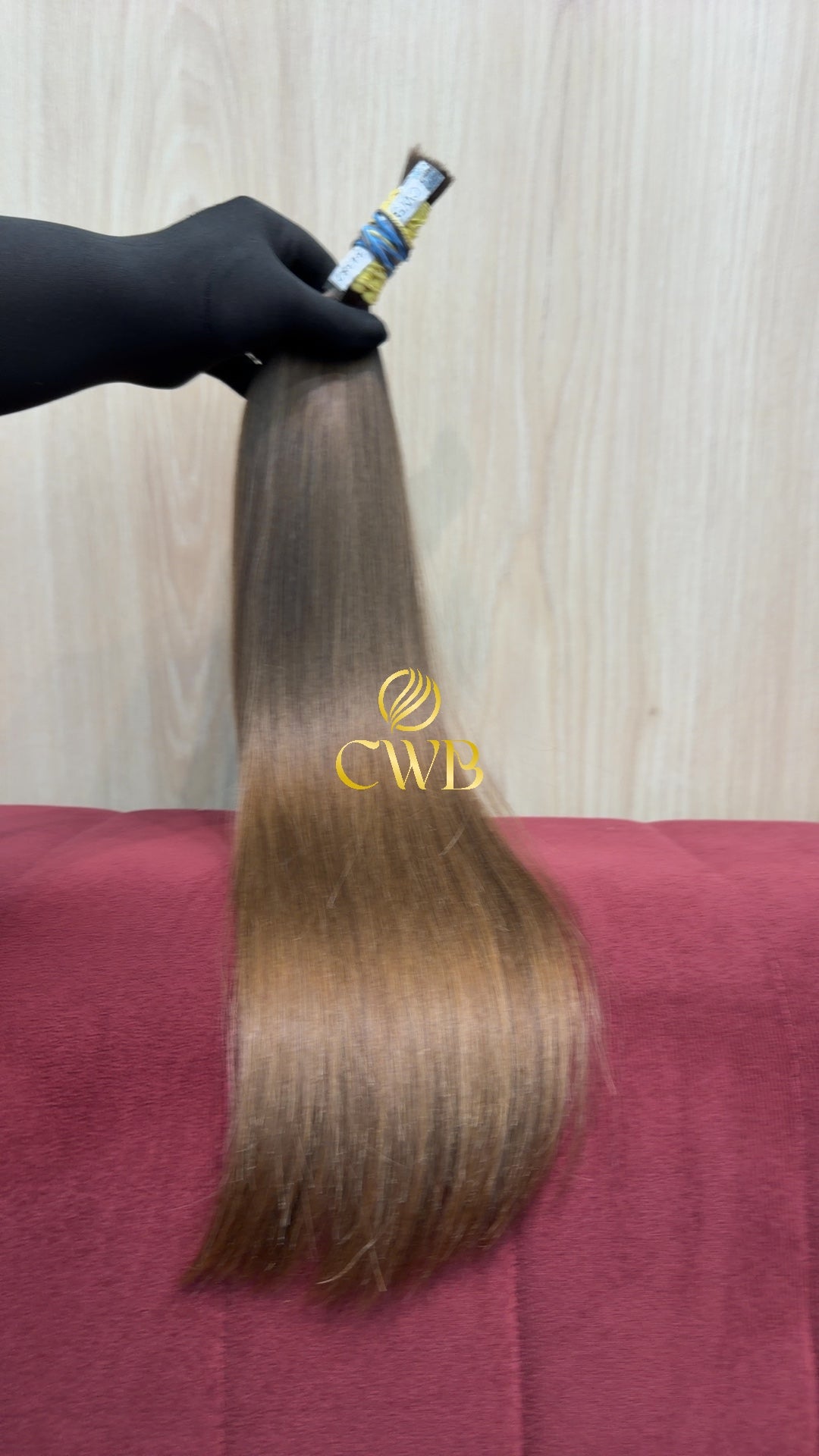 Cabelo Loiro Natural Médio 54cm 87g Brasileiro do Sul