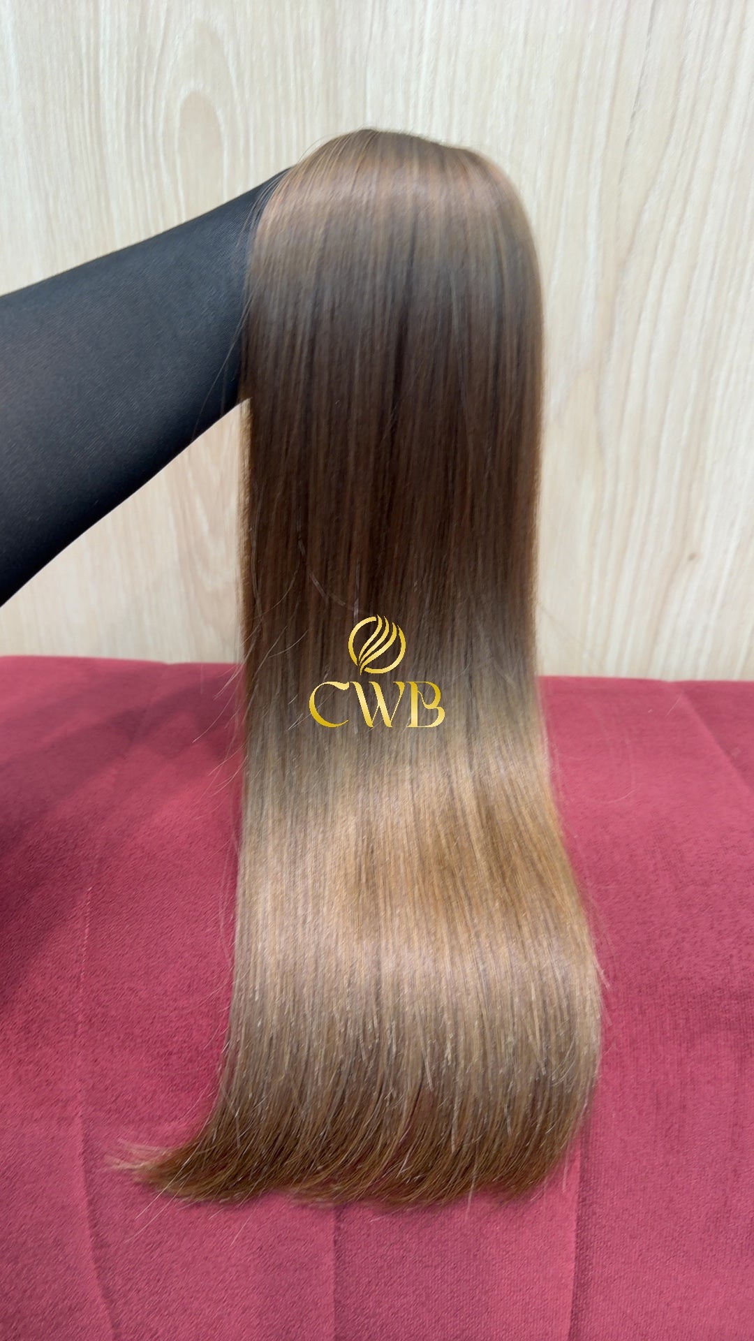 Cabelo Loiro Natural Médio 54cm 87g Brasileiro do Sul