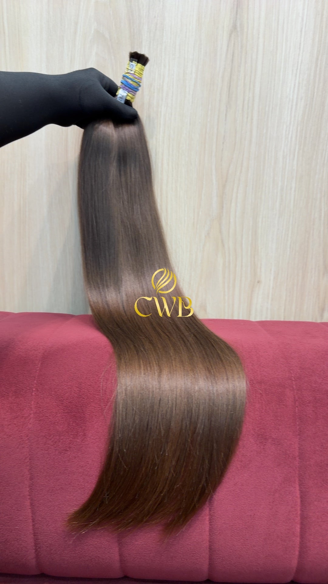 Cabelo Loiro Natural Escuro 71cm 125g Brasileiro do Sul