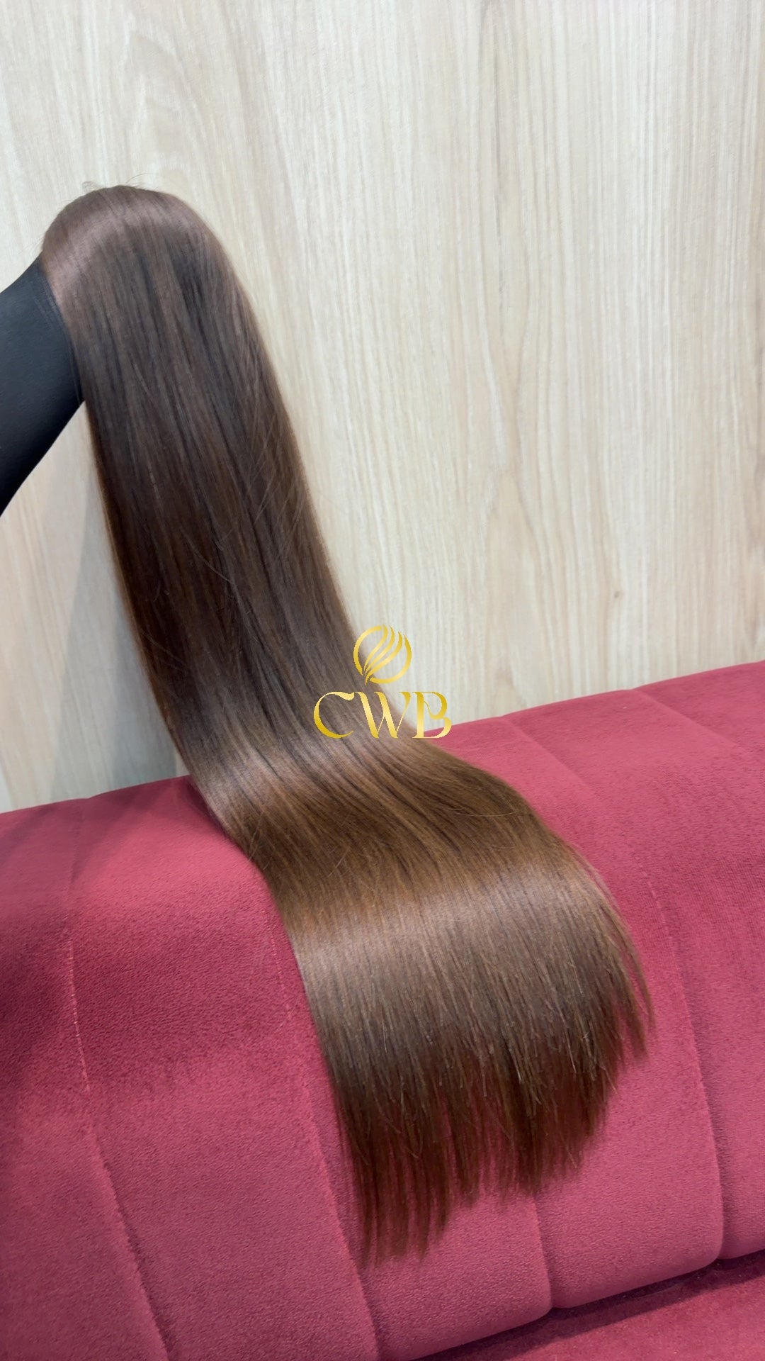 Cabelo Loiro Natural Escuro 71cm 125g Brasileiro do Sul