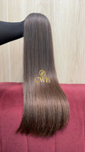 Cabelo Loiro Natural Escuro 62cm 173g Brasileiro do Sul