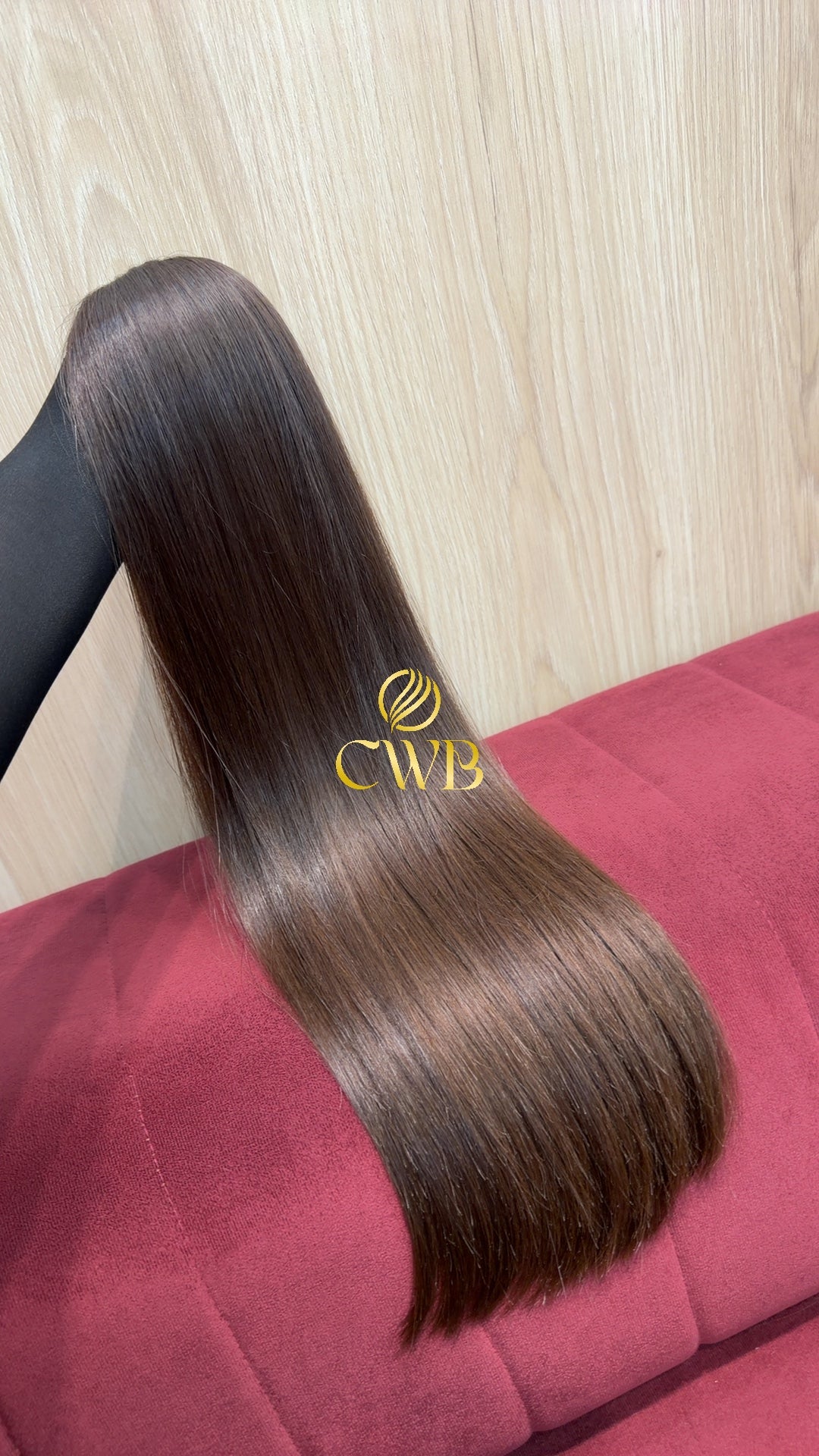 Cabelo Loiro Natural Escuro 62cm 173g Brasileiro do Sul