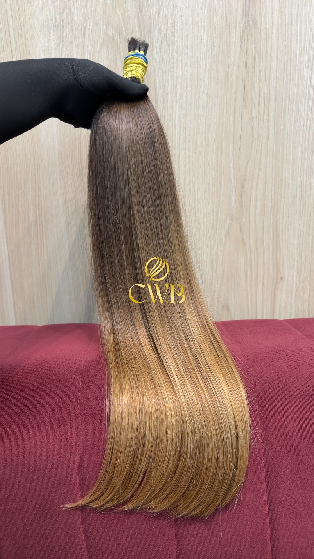 Cabelo Loiro Natural Claro 65cm 121g Brasileiro do Sul