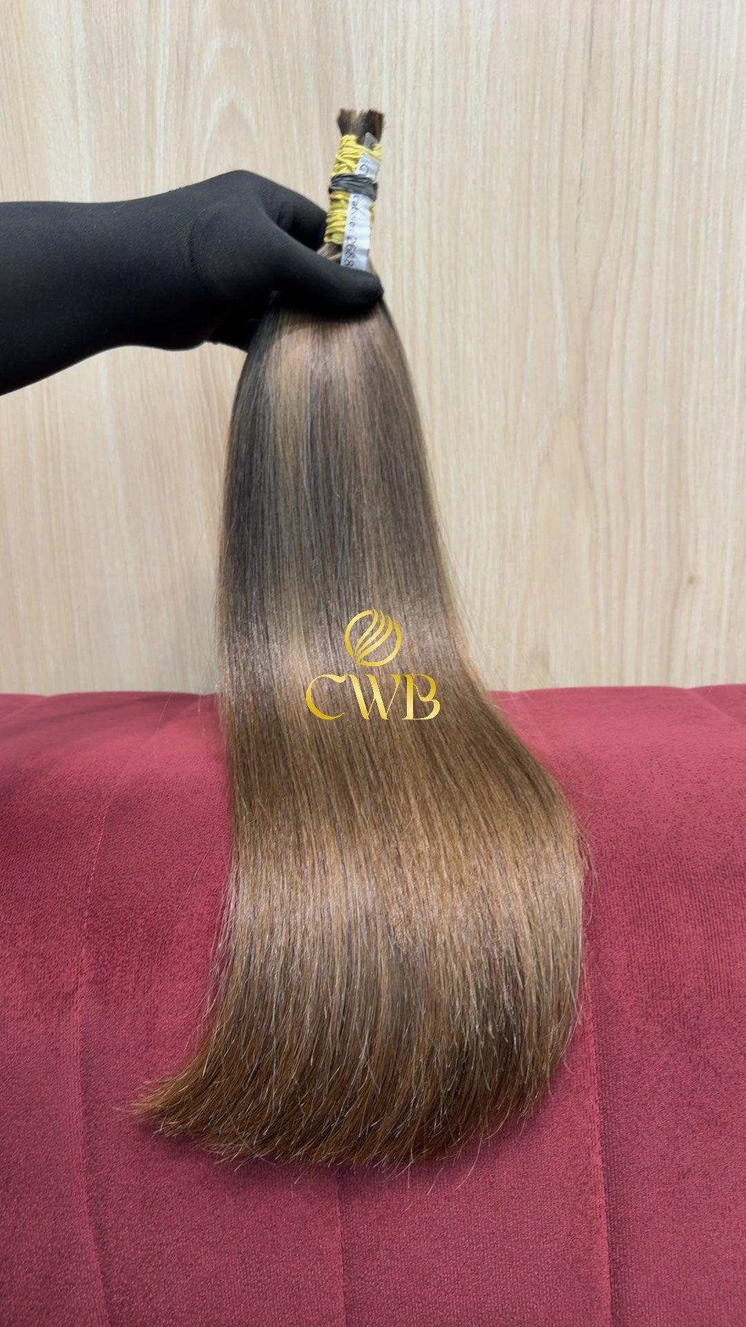 Cabelo Loiro Natural Médio 51cm 82g Brasileiro do Sul