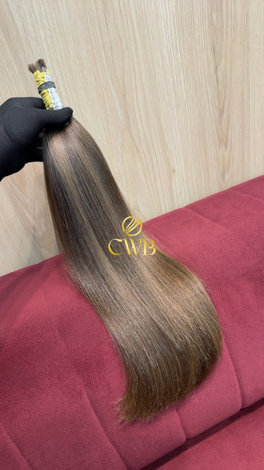 Cabelo Loiro Natural Médio 51cm 82g Brasileiro do Sul