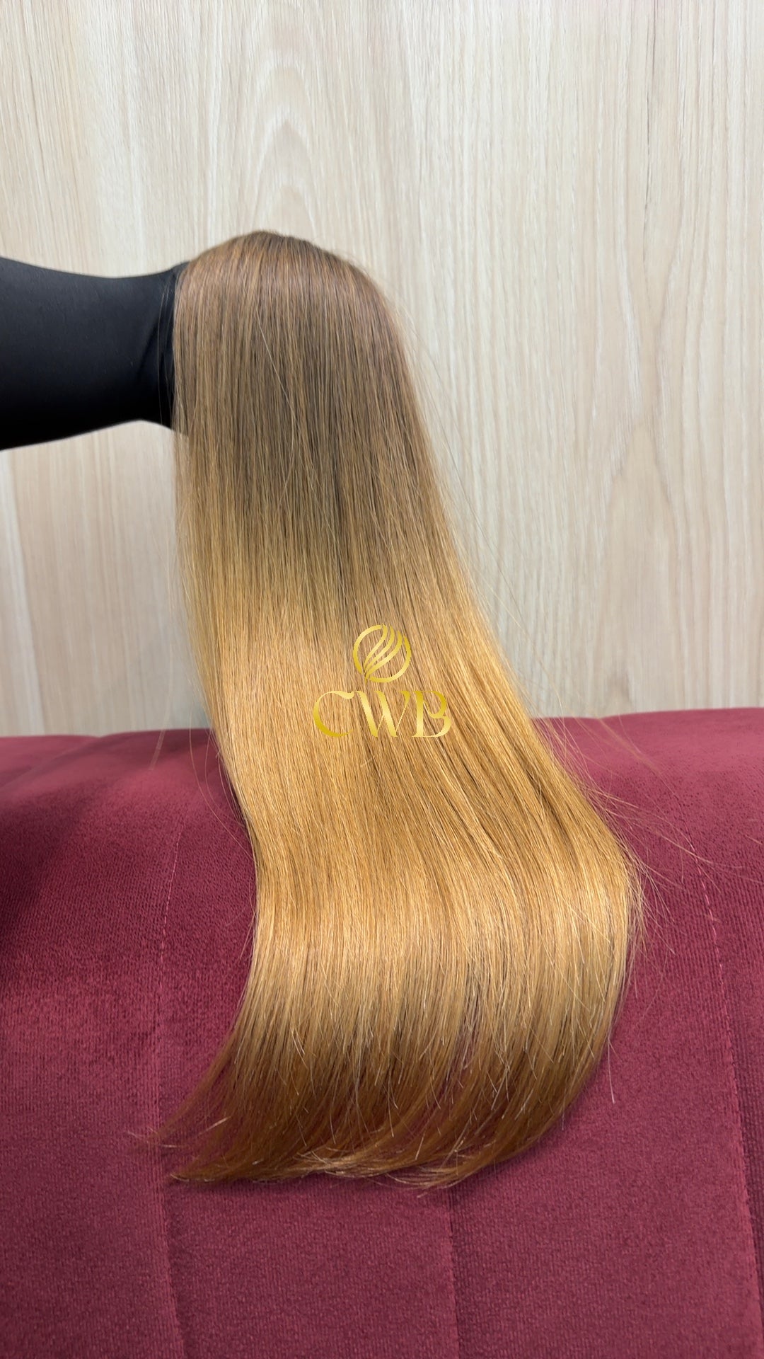 Cabelo Loiro Médio Personalizado 54cm 58g Brasileiro do Sul