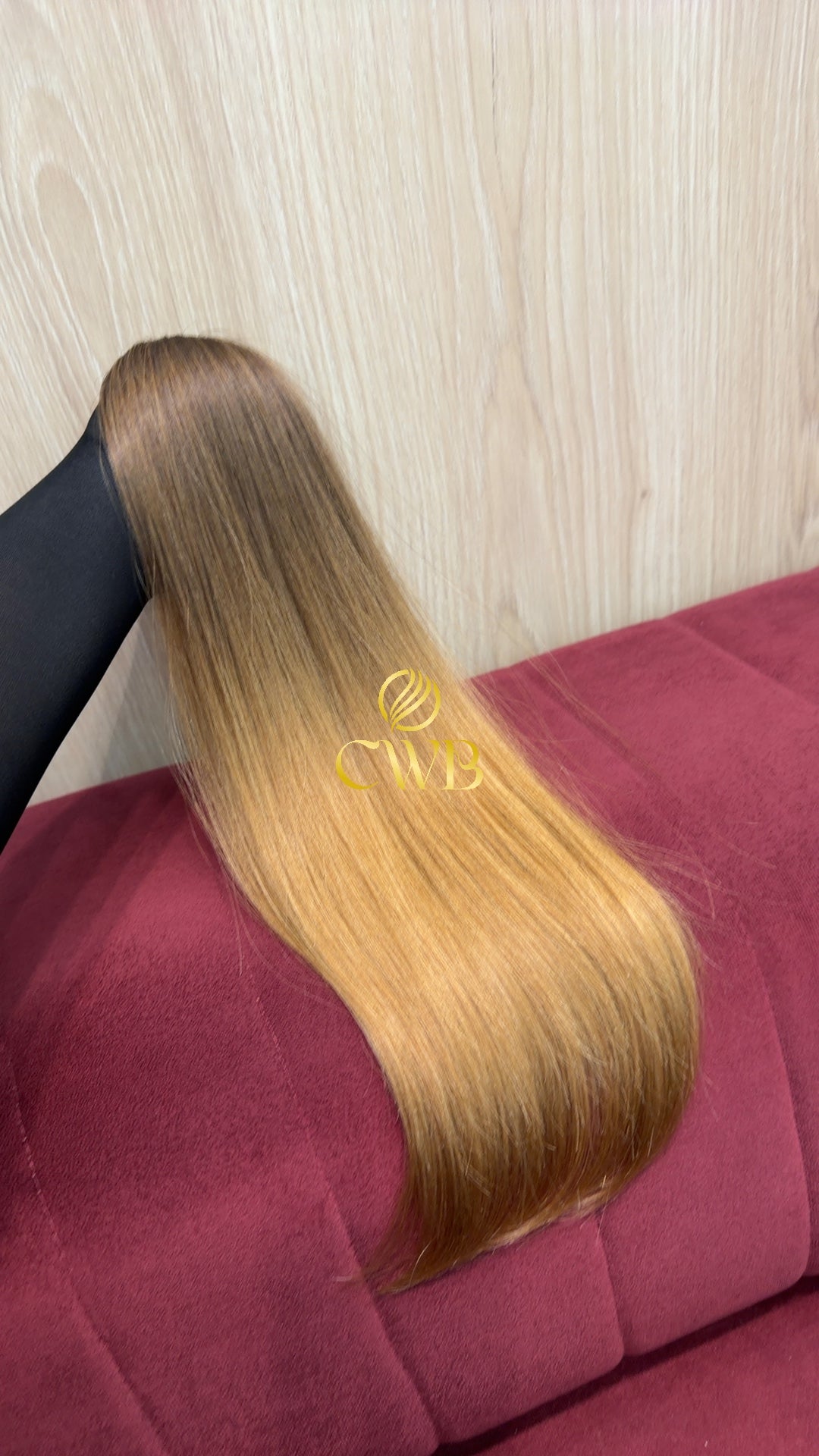 Cabelo Loiro Médio Personalizado 54cm 58g Brasileiro do Sul