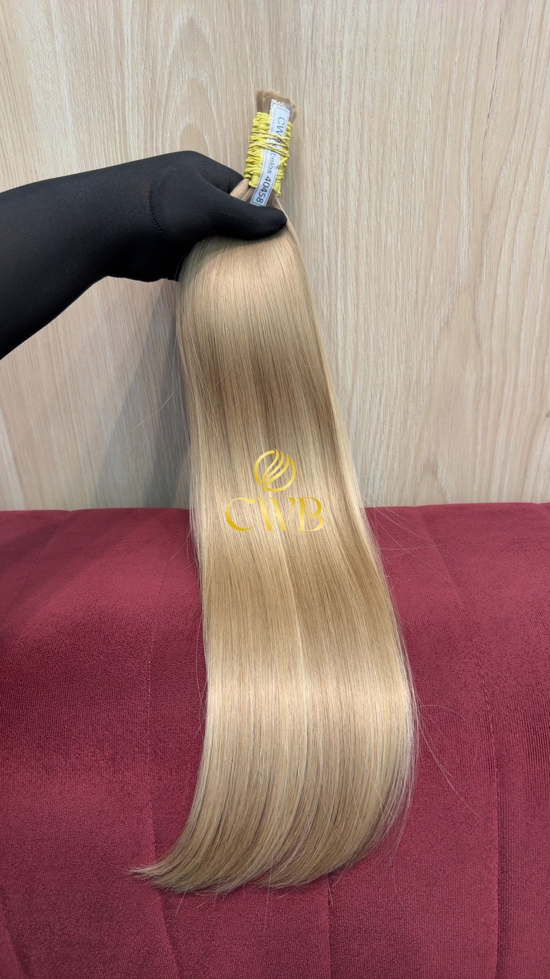 Cabelo Loiro Descolorido Claro 55cm 106g Brasileiro do Sul