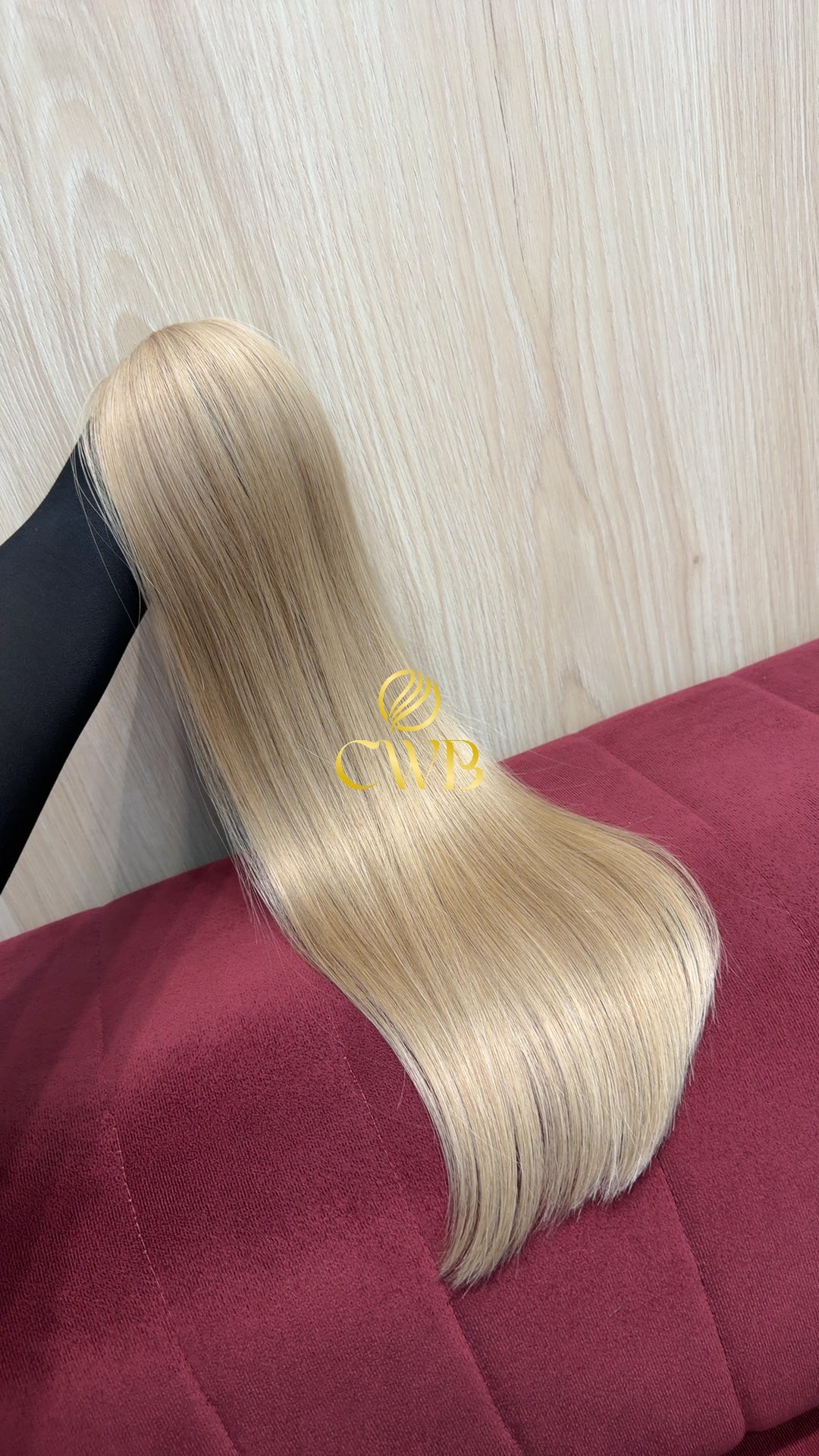 Cabelo Loiro Descolorido Claro 55cm 106g Brasileiro do Sul