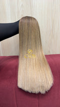 Cabelo Loiro Descolorido Moreno Iluminado 48cm 149g Brasileiro do Sul