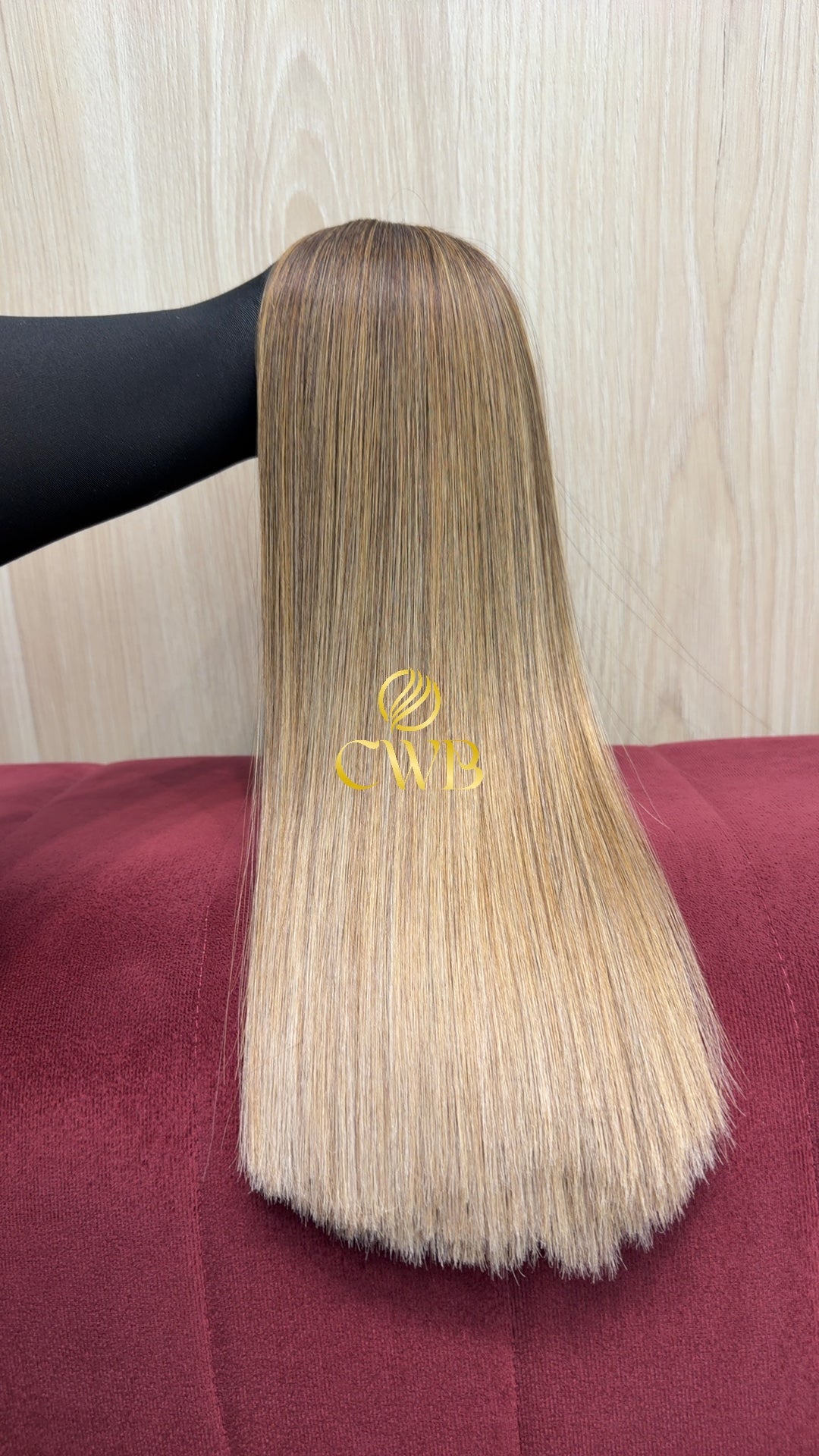 Cabelo Loiro Descolorido Moreno Iluminado 48cm 149g Brasileiro do Sul