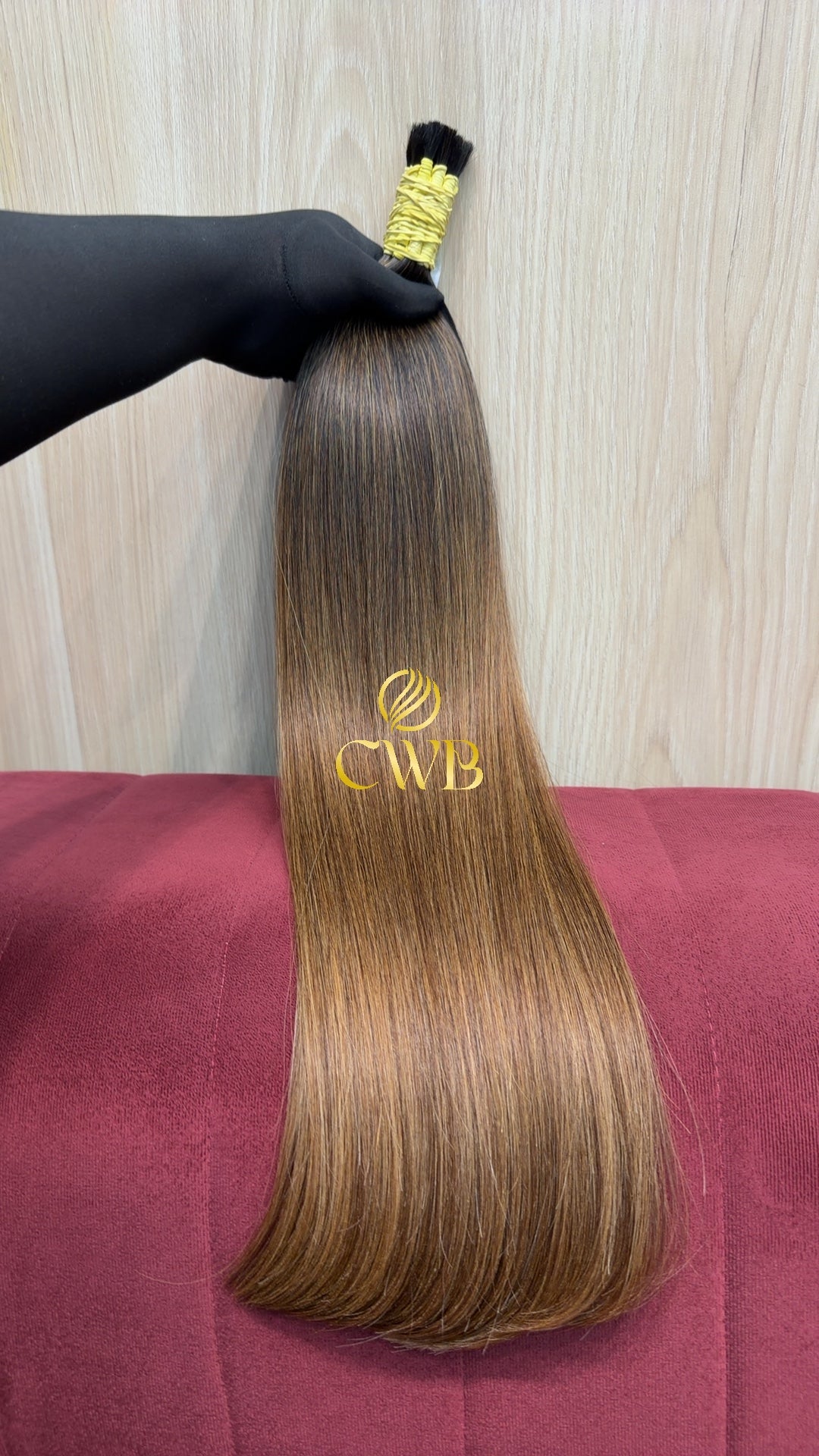 Cabelo Loiro Descolorido Moreno Iluminado 61cm 148g Brasileiro do Sul