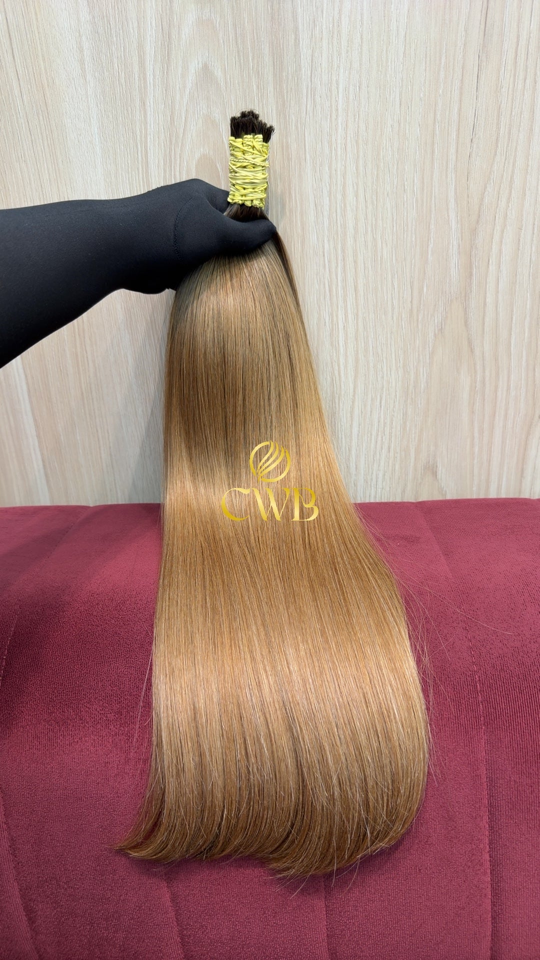 Cabelo Loiro Descolorido Moreno Iluminado 59cm 148g Brasileiro do Sul