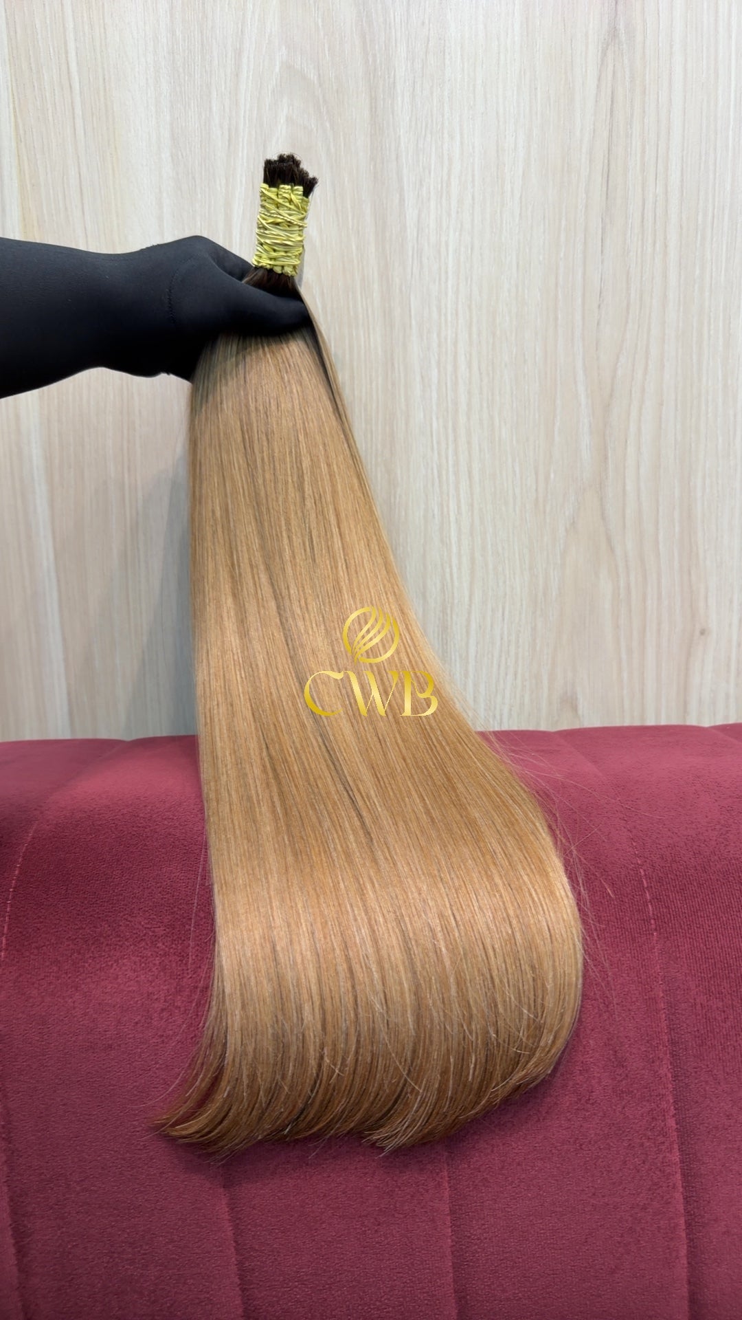 Cabelo Loiro Descolorido Moreno Iluminado 59cm 148g Brasileiro do Sul