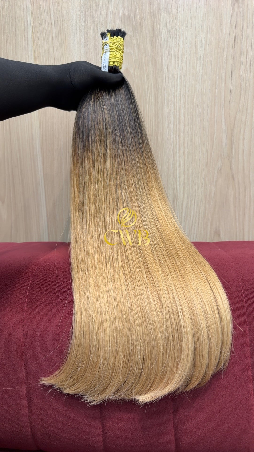 Cabelo Loiro Descolorido Moreno Iluminado 61cm 226g Brasileiro do Sul