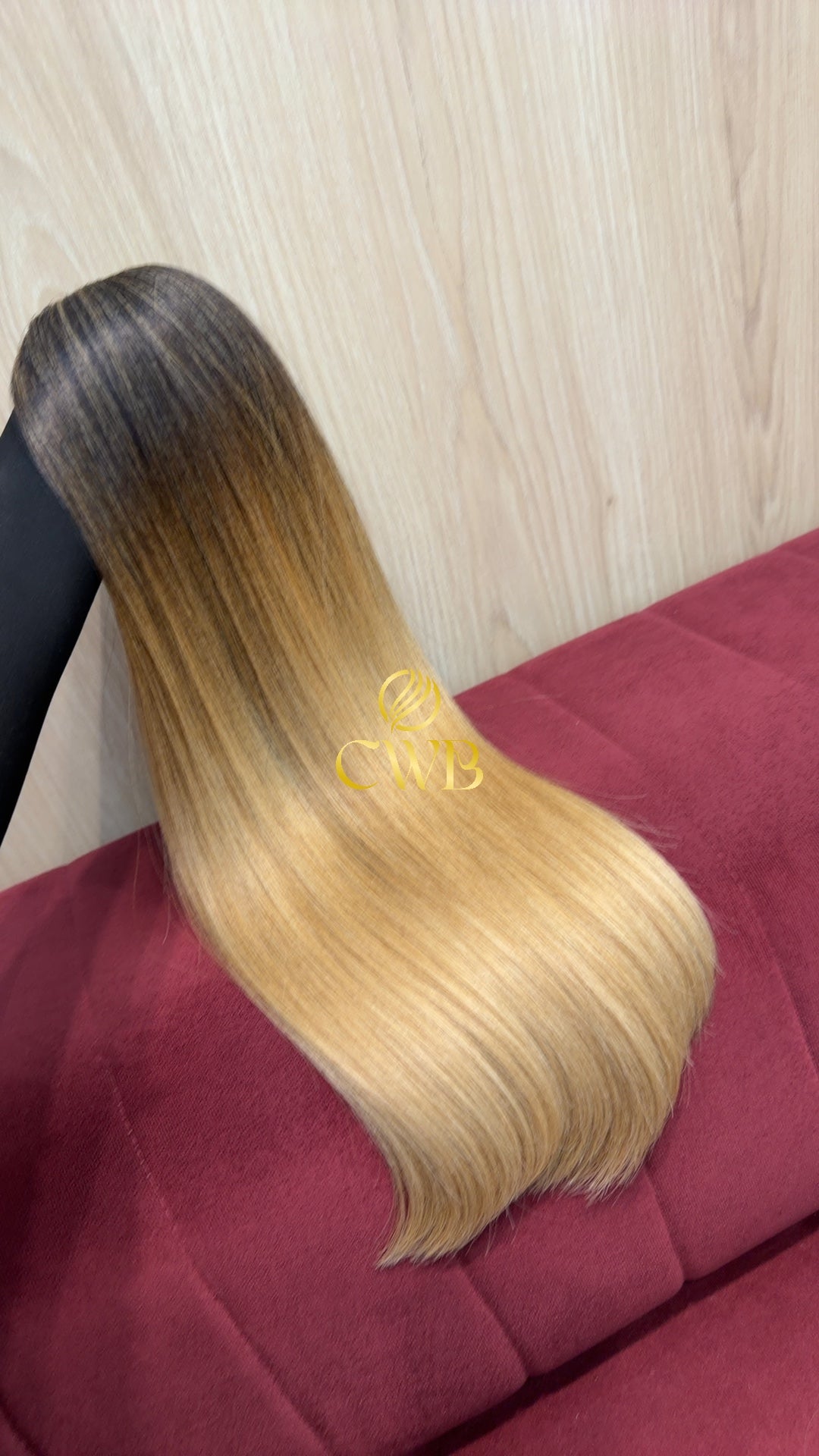 Cabelo Loiro Descolorido Moreno Iluminado 61cm 226g Brasileiro do Sul