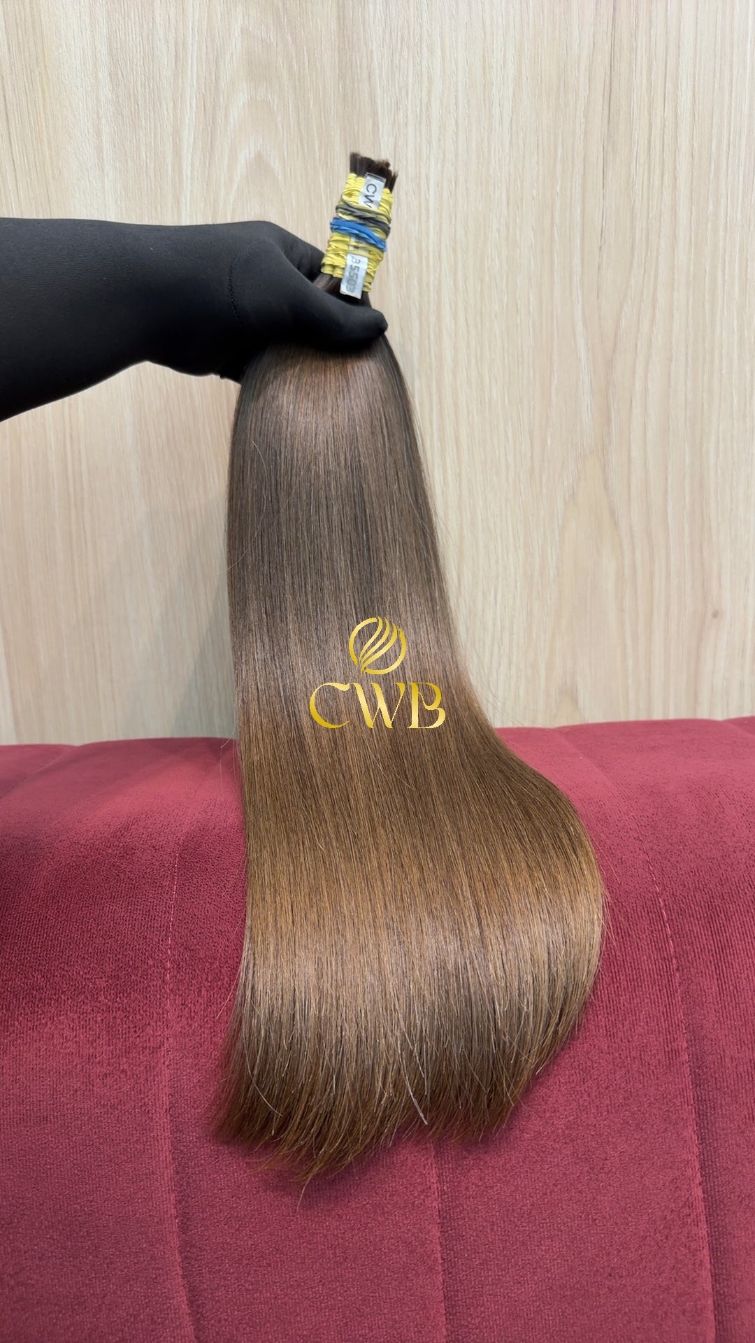 Cabelo Loiro Natural Médio 53cm 134g Brasileiro do Sul