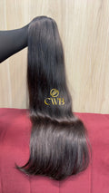 Cabelo Castanho Natural Médio 71cm 152g Brasileiro do Sul