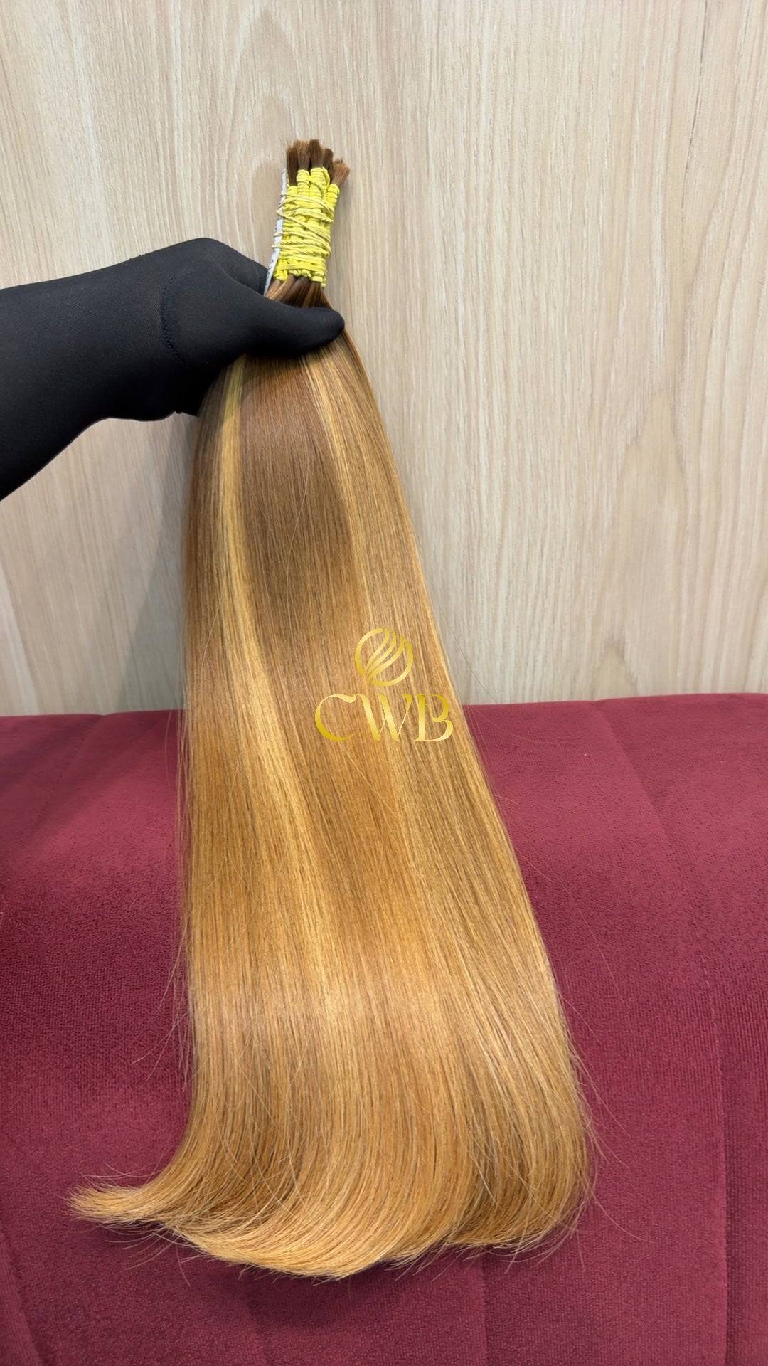 Cabelo Loiro Descolorido Moreno Iluminado 55cm 127g Brasileiro do Sul