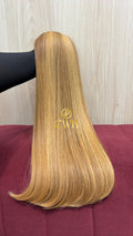 Cabelo Loiro Descolorido Moreno Iluminado 55cm 127g Brasileiro do Sul