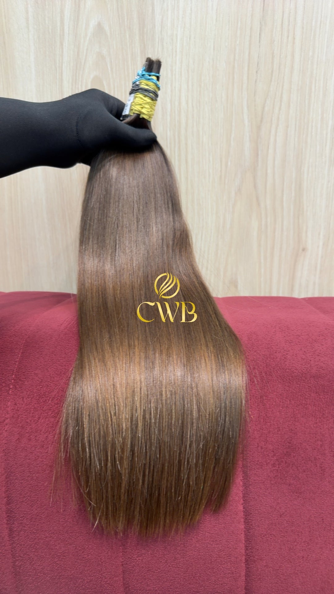 Cabelo Loiro Natural Escuro 50cm 158g Brasileiro do Sul