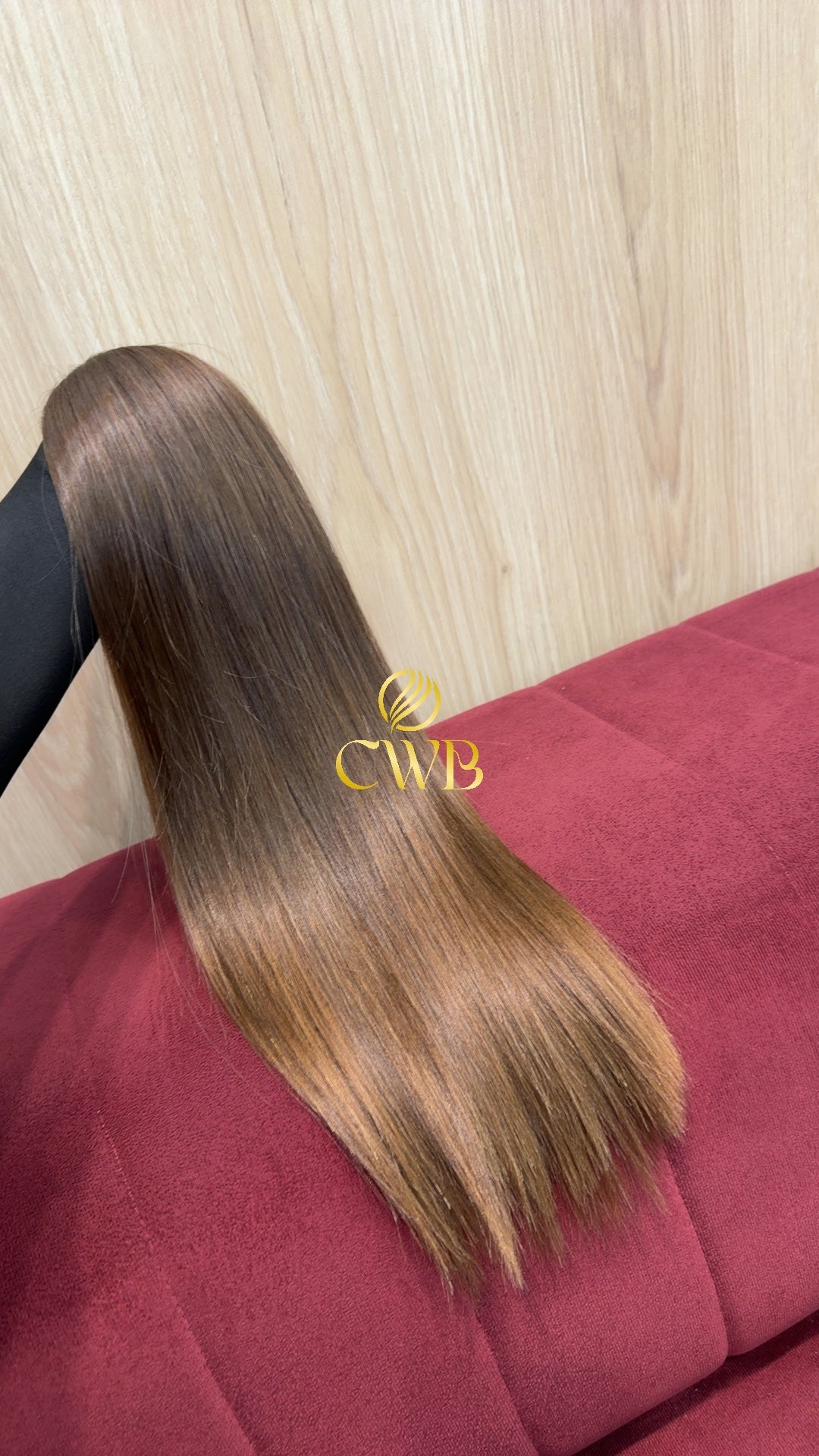 Cabelo Loiro Natural Escuro 50cm 158g Brasileiro do Sul