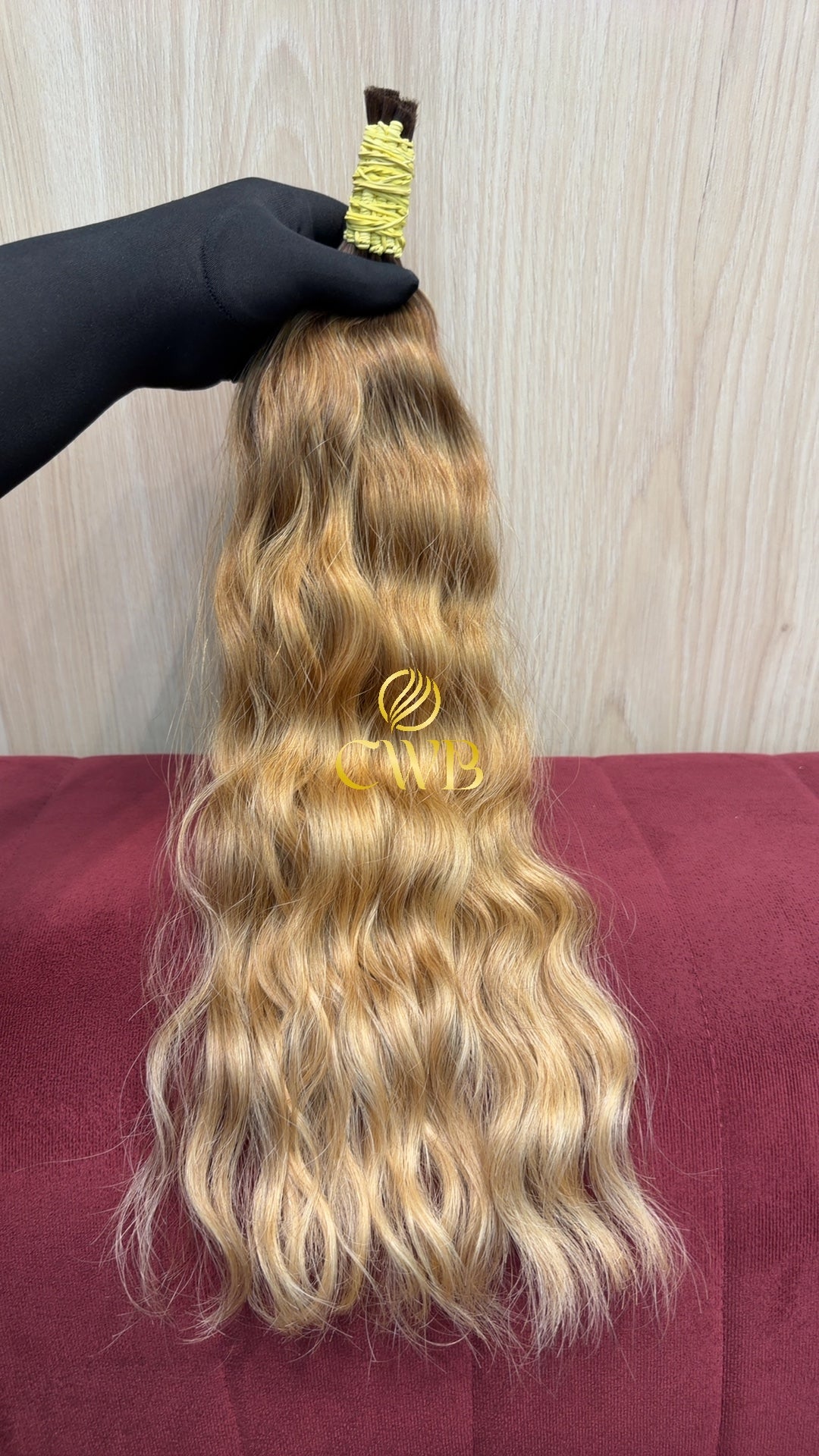 Cabelo Loiro Descolorido Moreno Iluminado 52cm 85g Brasileiro do Sul