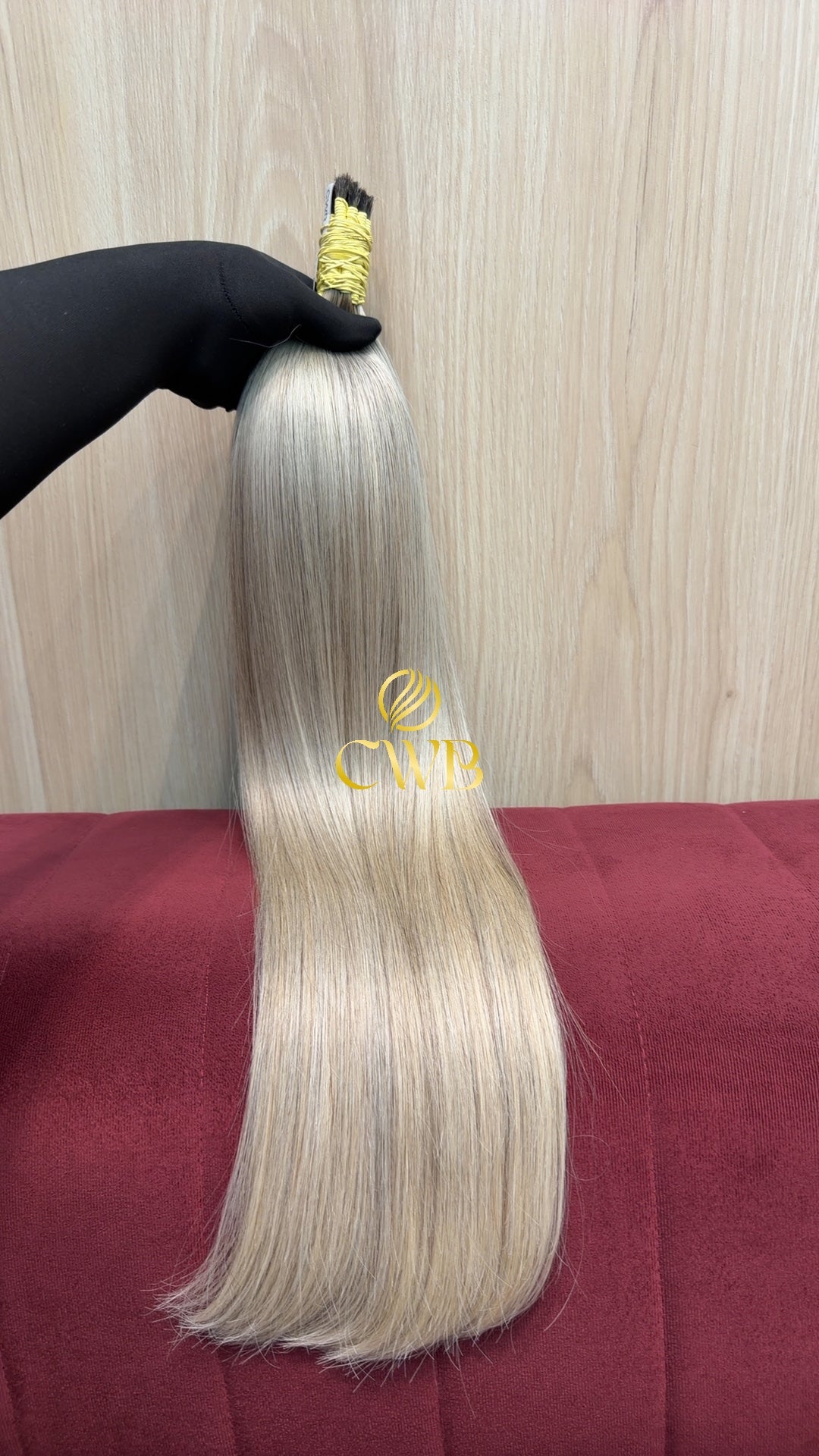 Cabelo Loiro Descolorido Raiz Esfumada 66cm 143g Brasileiro do Sul