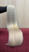 Cabelo Loiro Descolorido Raiz Esfumada 66cm 143g Brasileiro do Sul