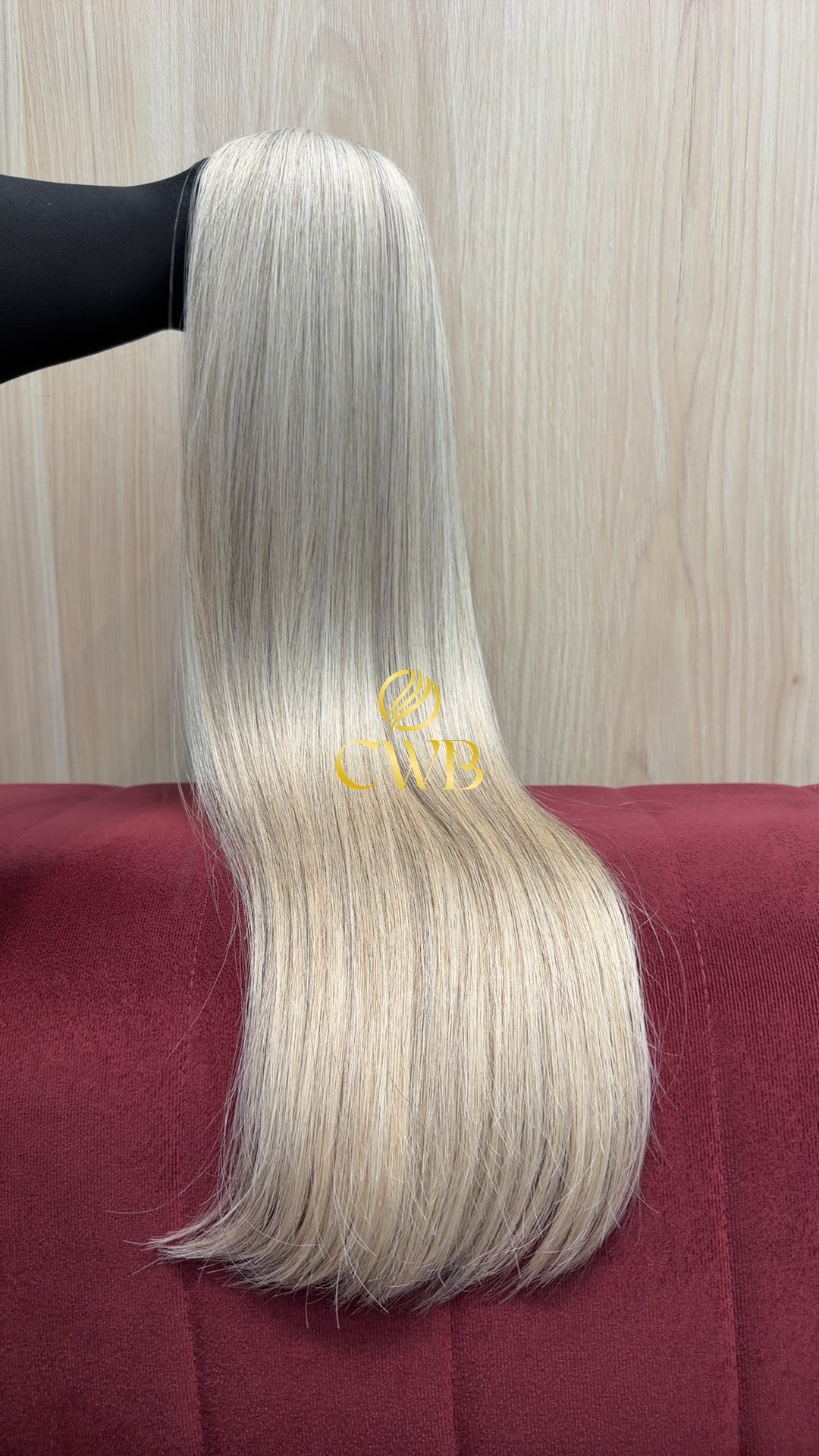 Cabelo Loiro Descolorido Raiz Esfumada 66cm 143g Brasileiro do Sul