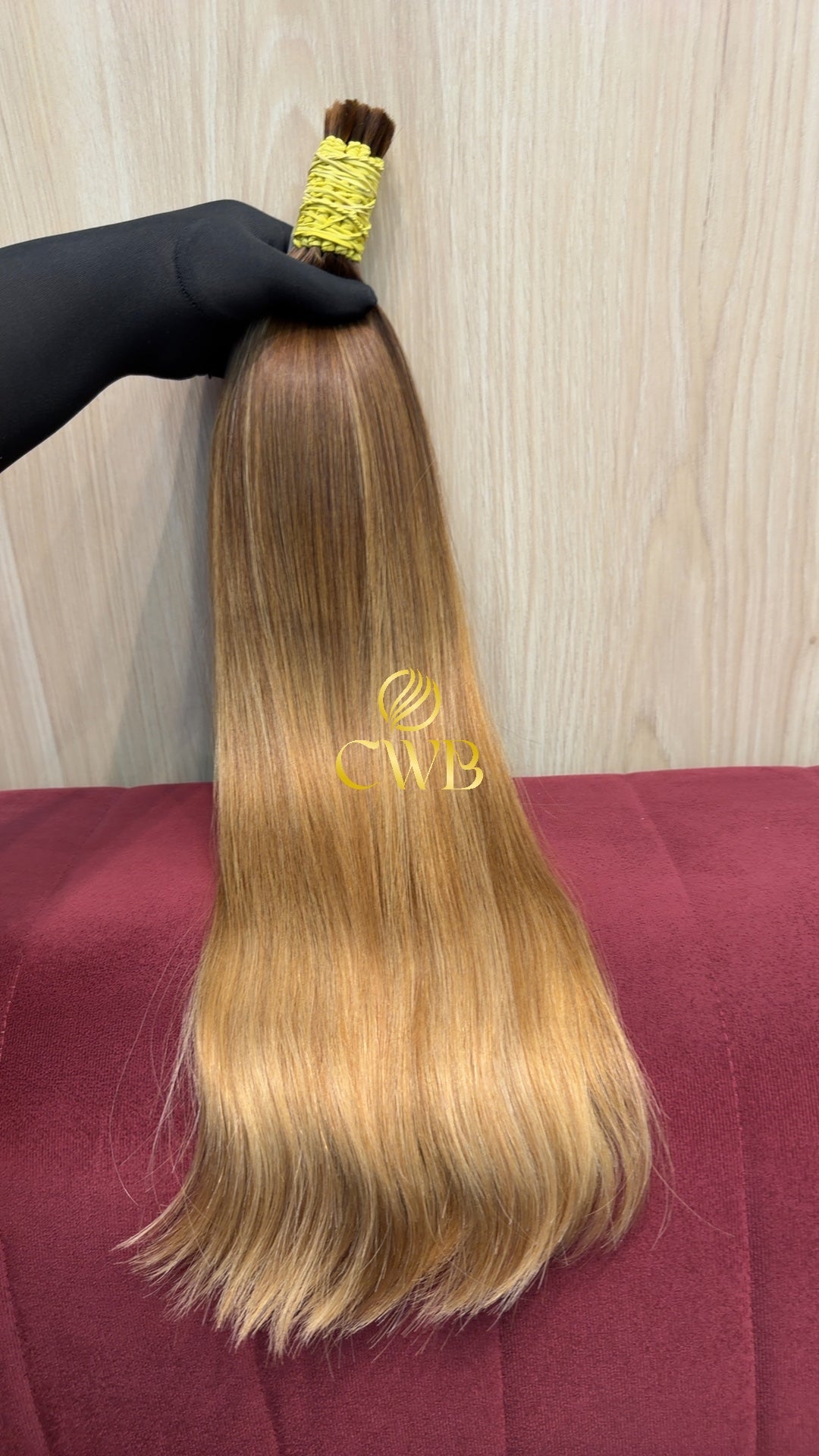 Cabelo Loiro Descolorido Moreno Iluminado 59cm 185g Brasileiro do Sul