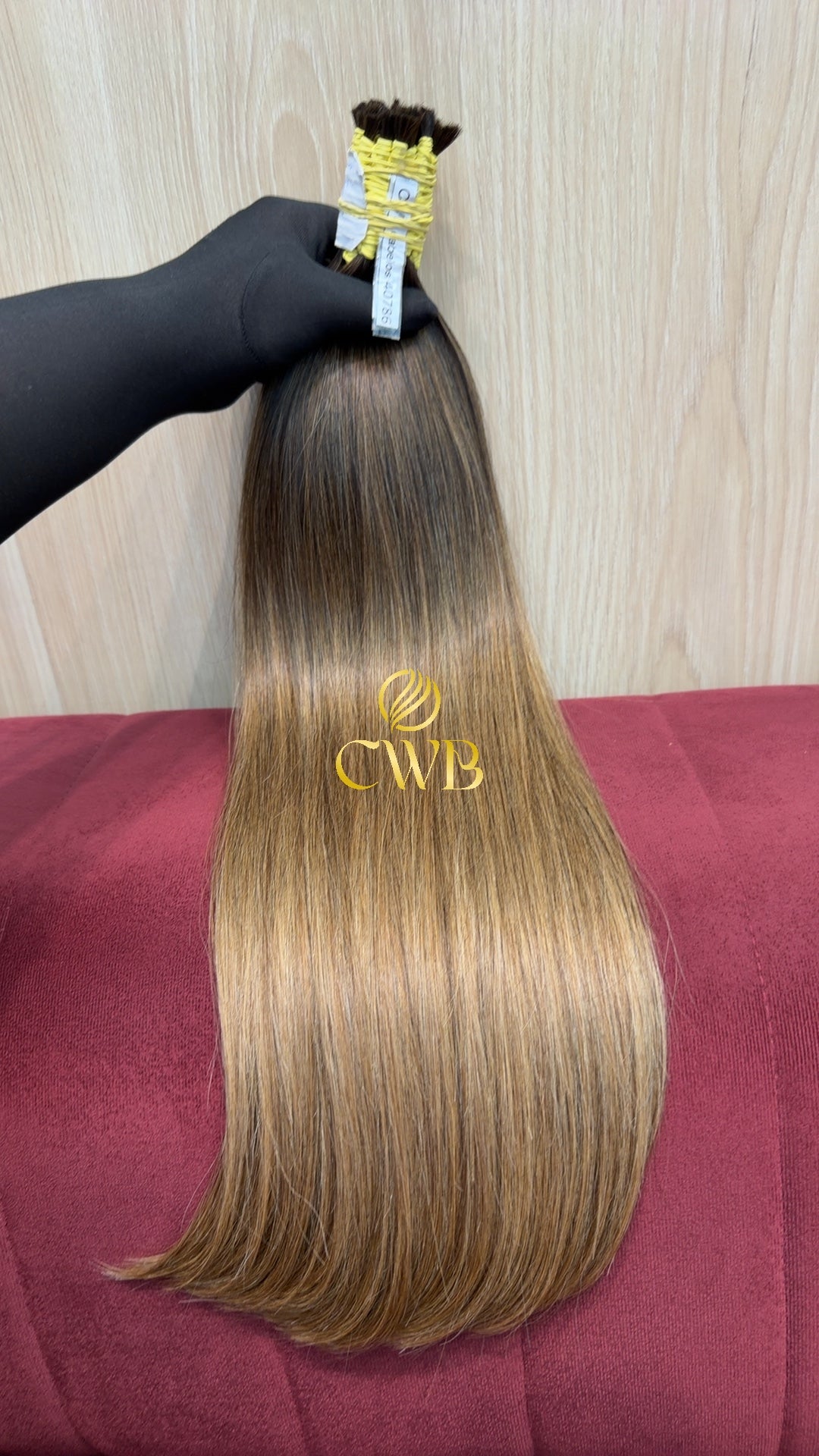 Cabelo Loiro Descolorido 60cm 265g Brasileiro do Sul