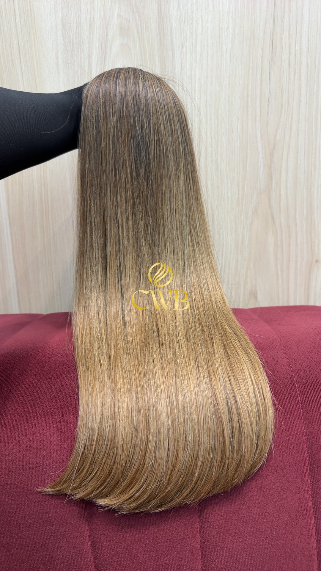 Cabelo Loiro Descolorido 60cm 265g Brasileiro do Sul