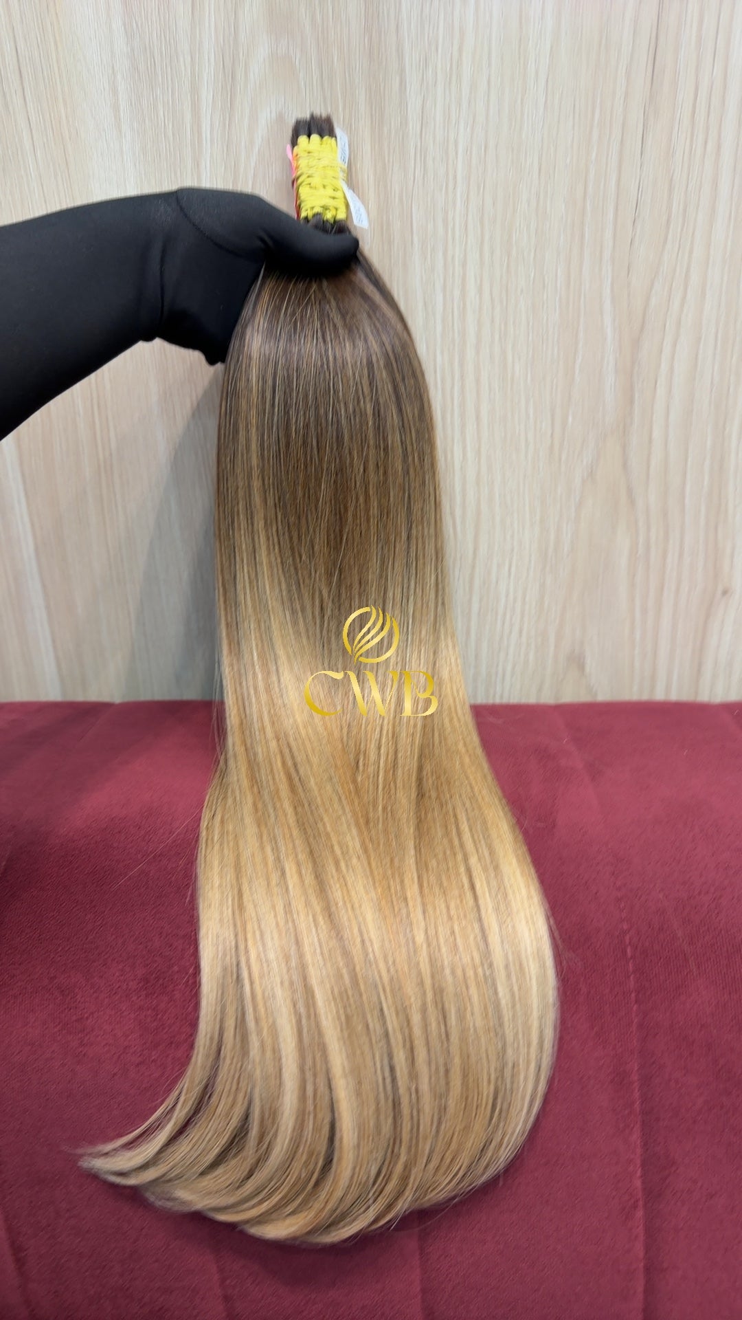 Cabelo Loiro Descolorido Moreno Iluminado 65cm 153g Brasileiro do Sul