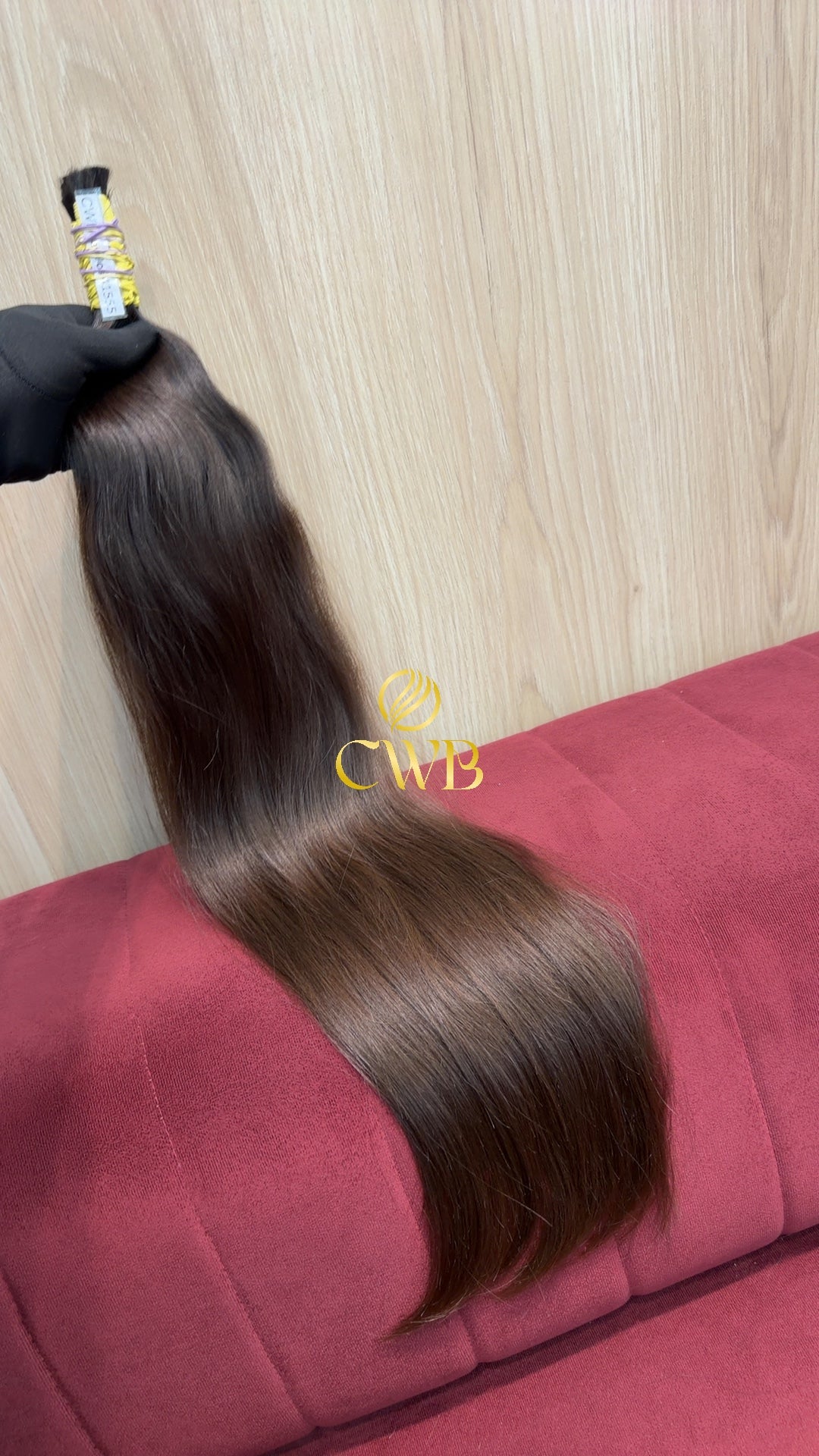 Cabelo Loiro Natural Escuro 70cm 108g Brasileiro do Sul