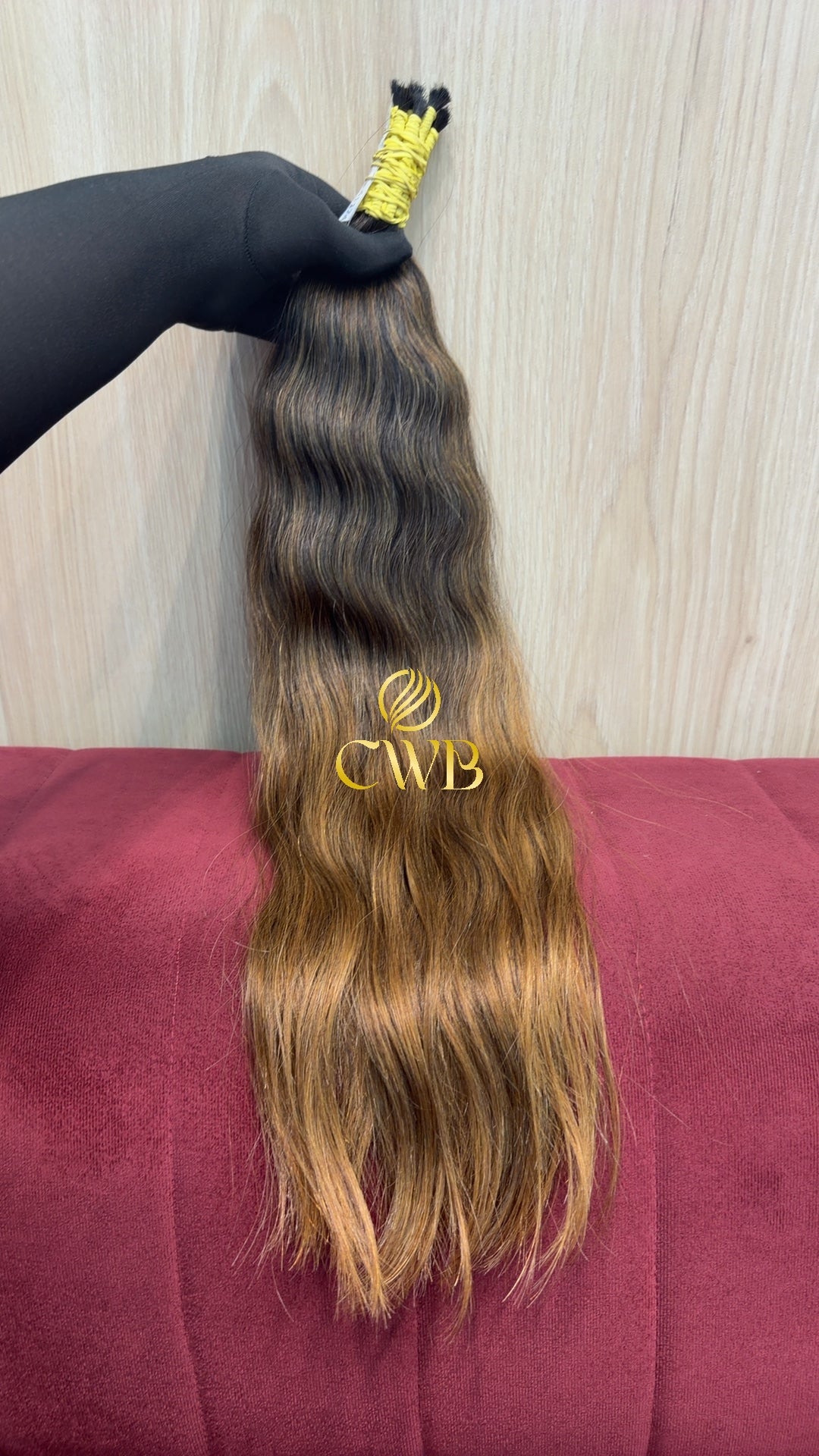 Cabelo Loiro Descolorido Moreno Iluminado 58cm 106g Brasileiro do Sul