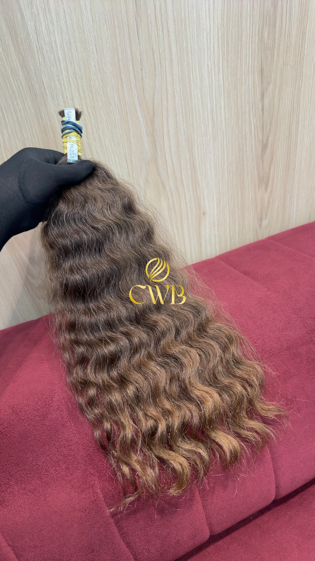Cabelo Loiro Natural Médio 45cm 53g Brasileiro do Sul