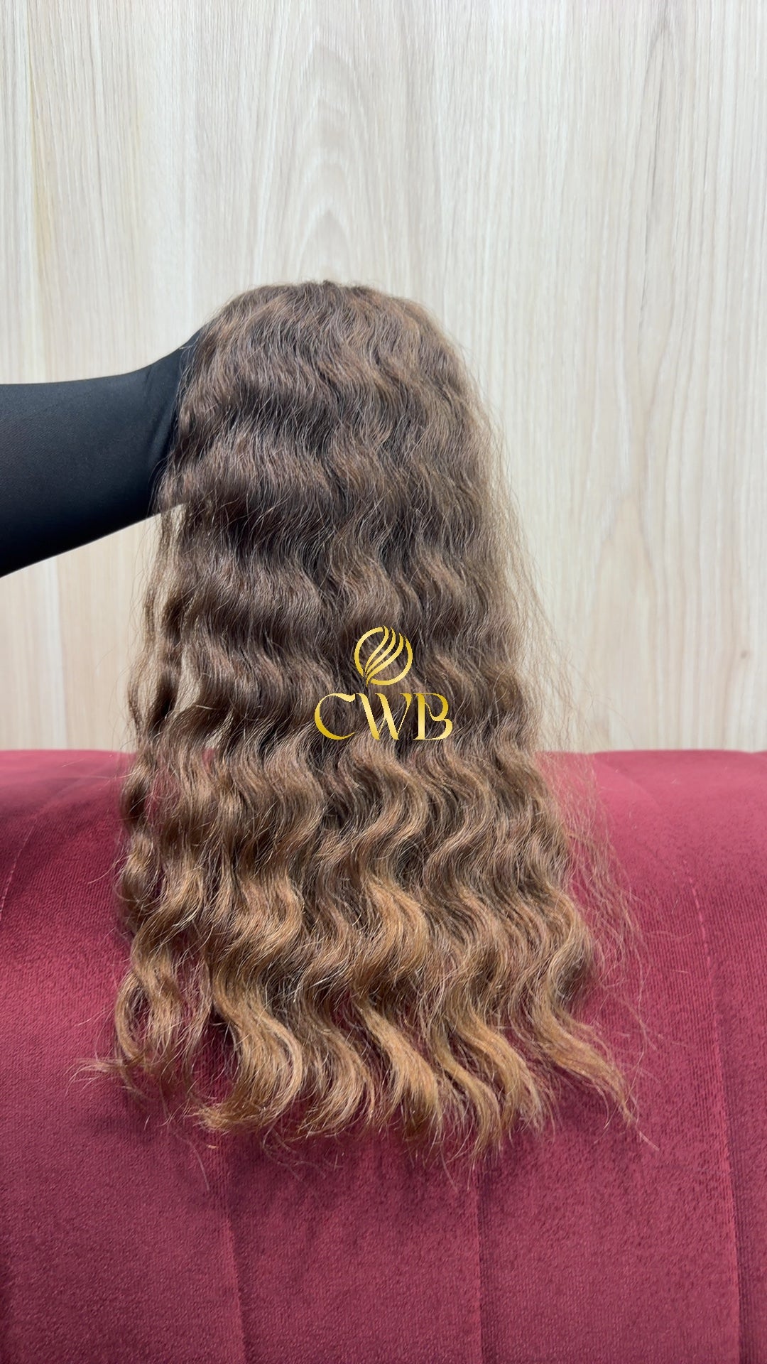 Cabelo Loiro Natural Médio 45cm 53g Brasileiro do Sul